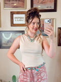 The Bedford Top in Cream