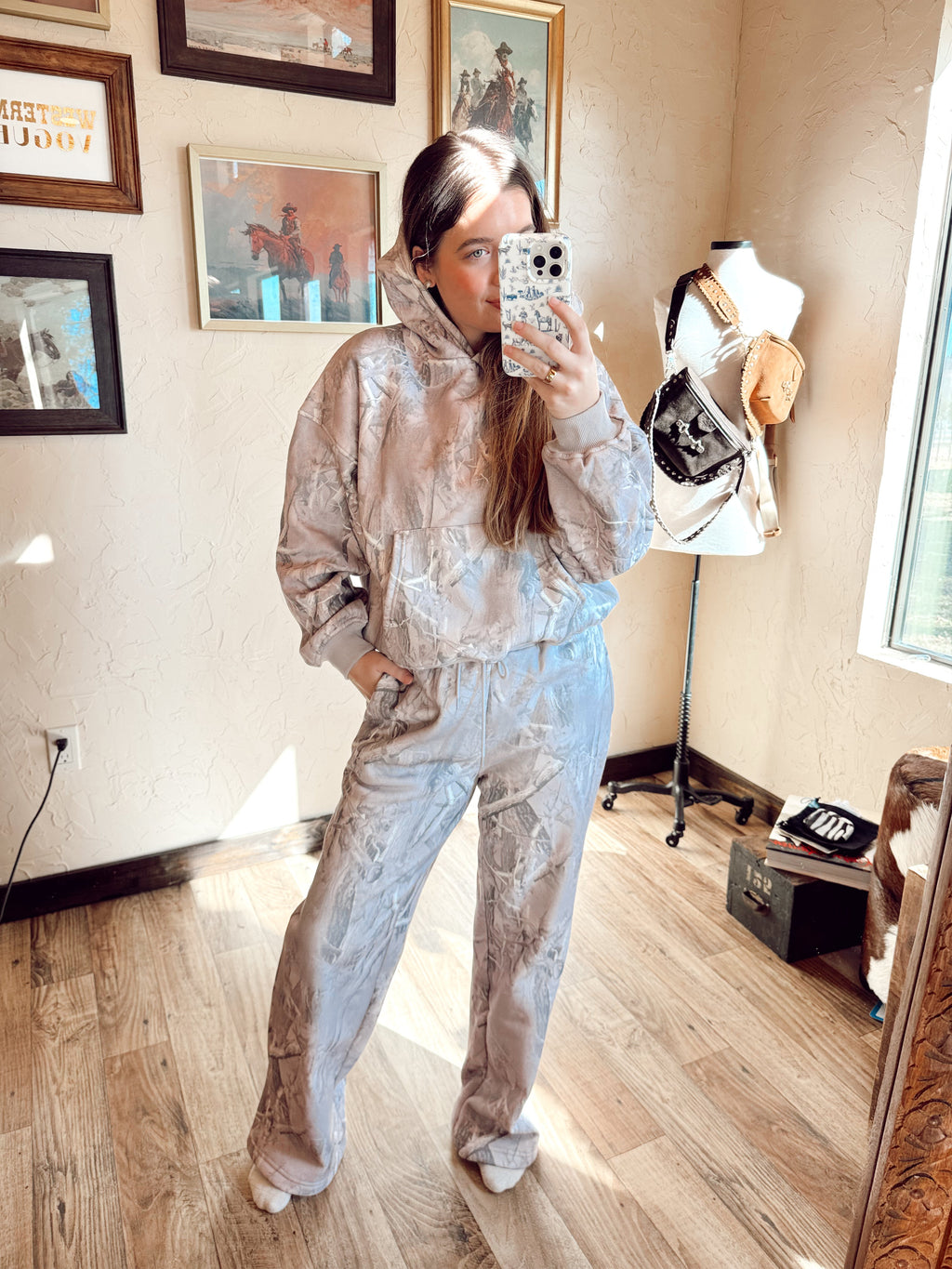 The Grey Tree Camo Hoodie