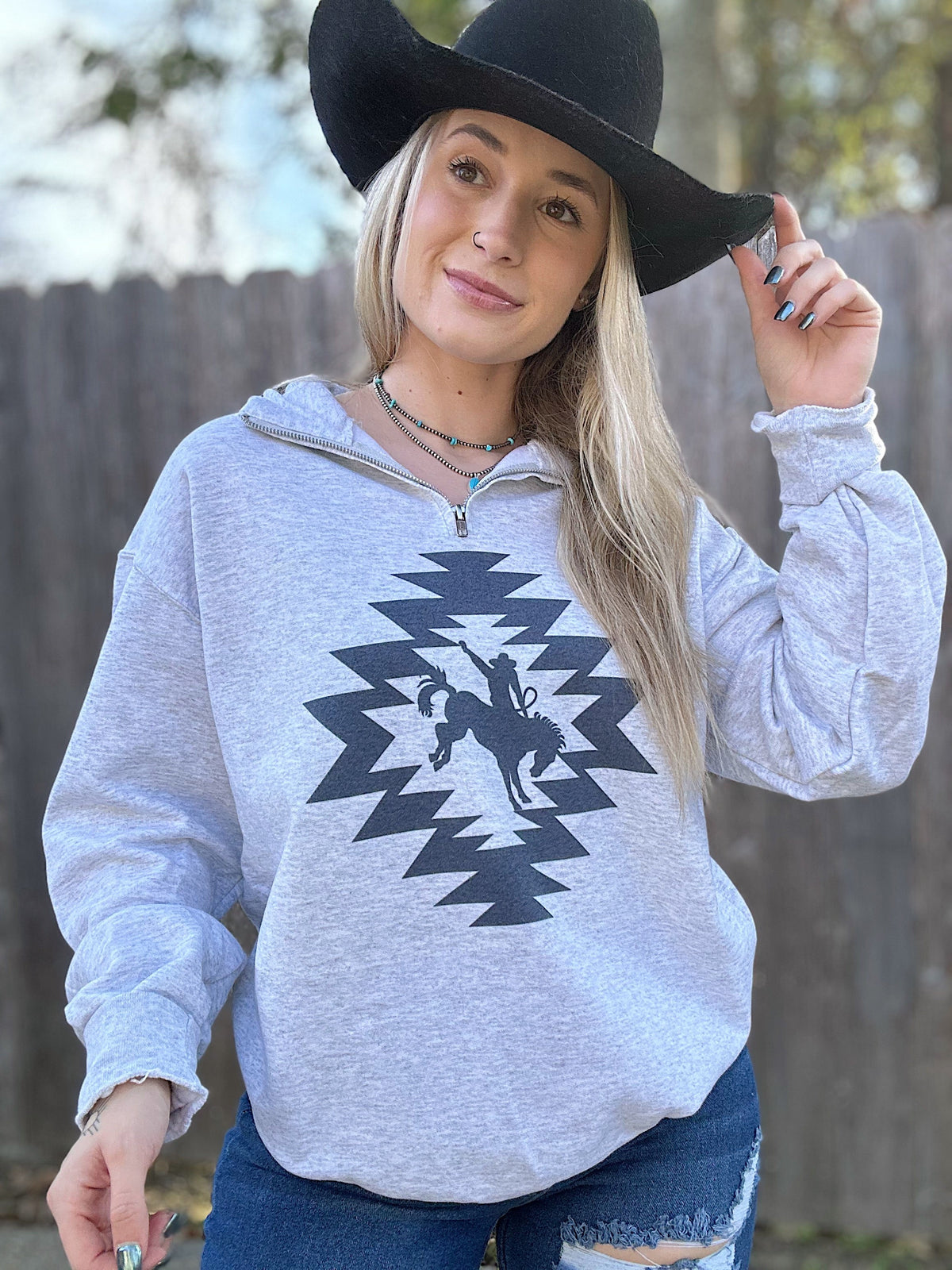 Aztec Bronc Quarter Zip