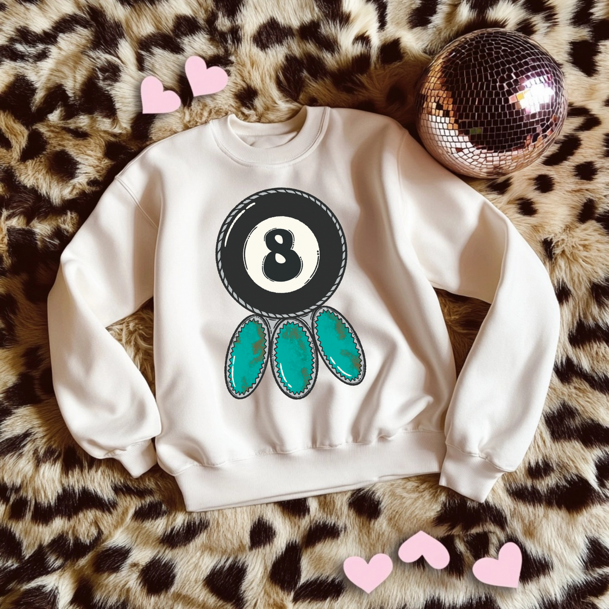 8 Ball TEE or CREWNECK