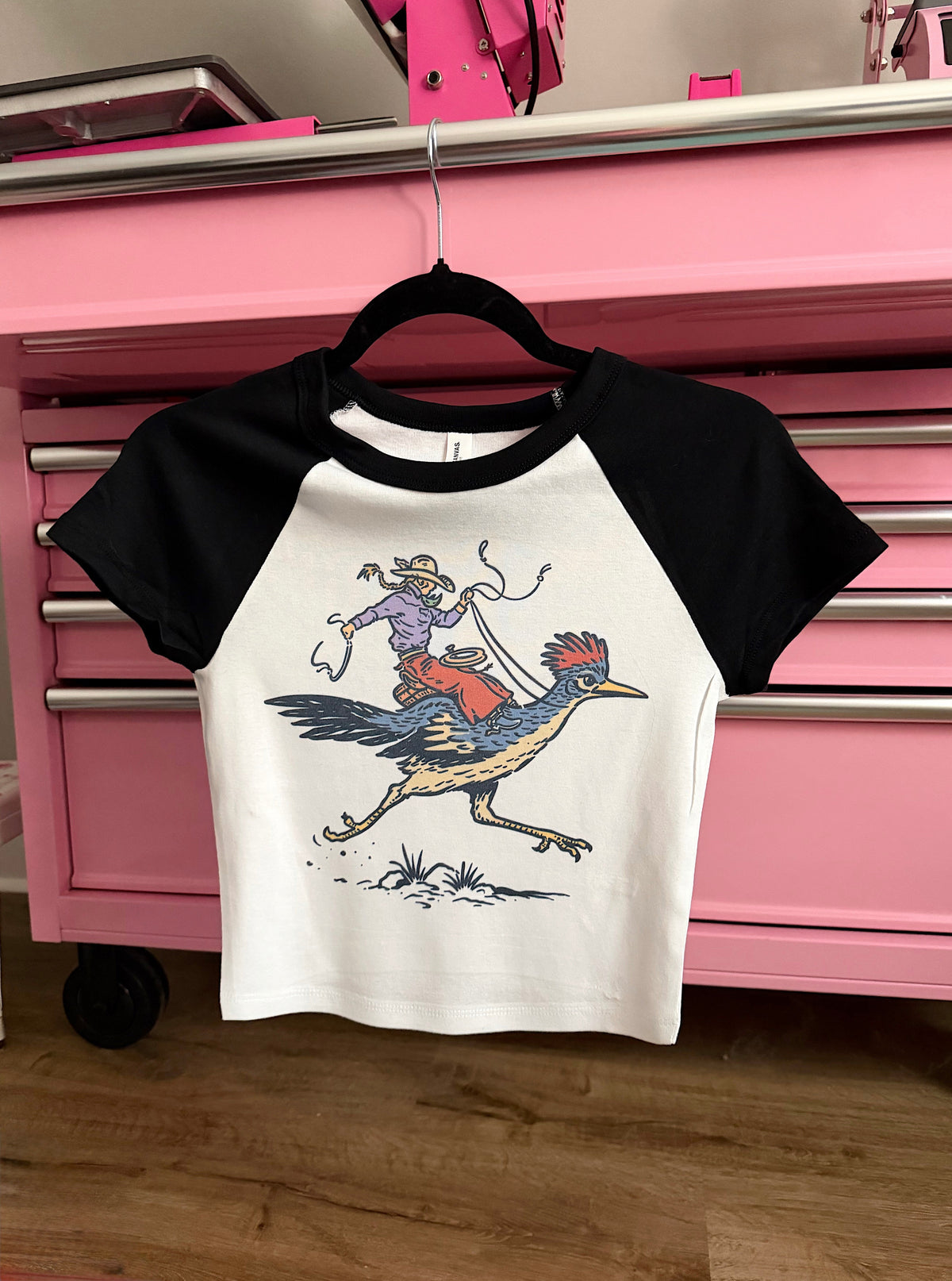 Cowgirl Roadrunner Baby Tee