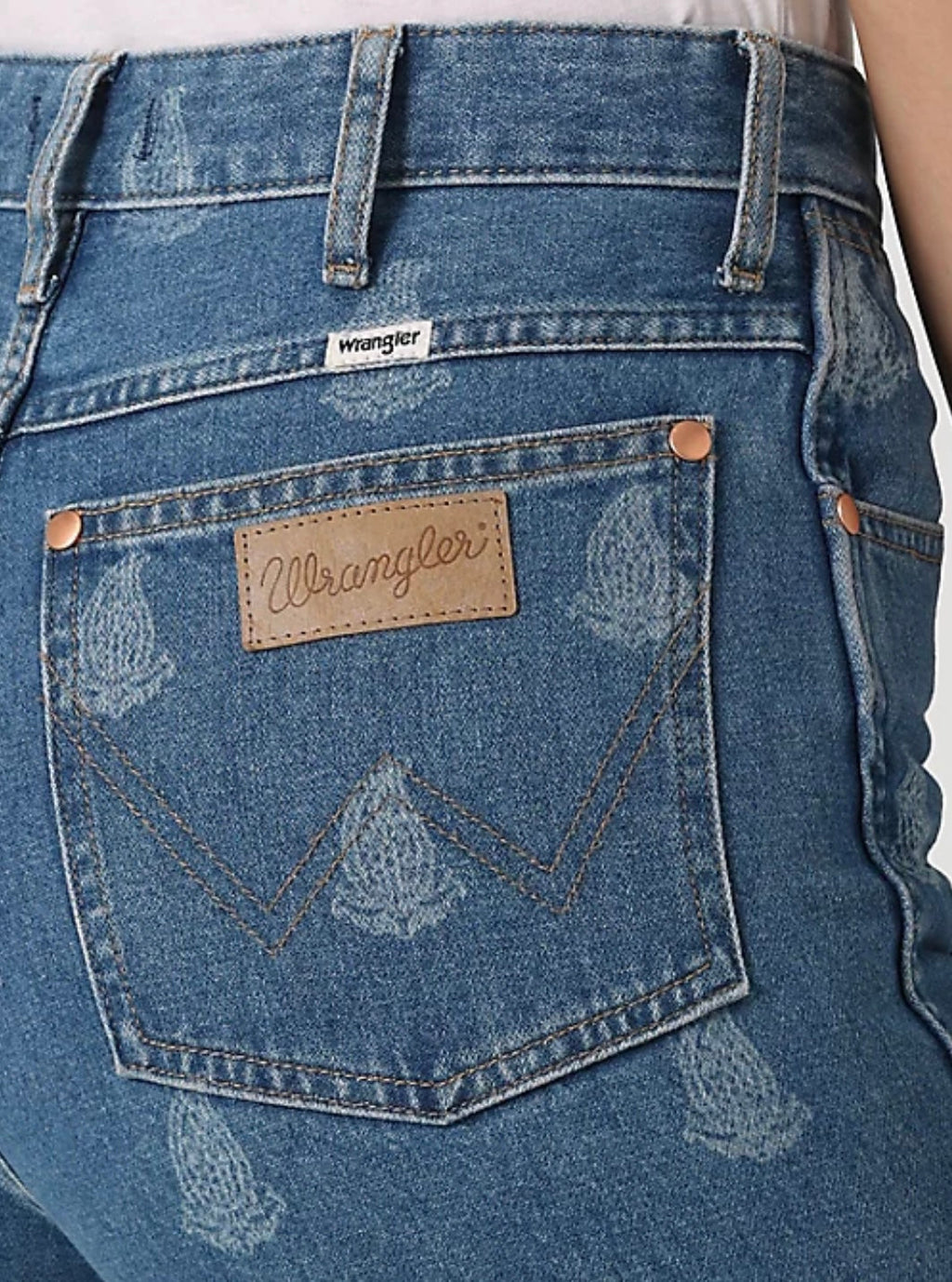 The Wrangler Westward Paisley Bootcut Jeans
