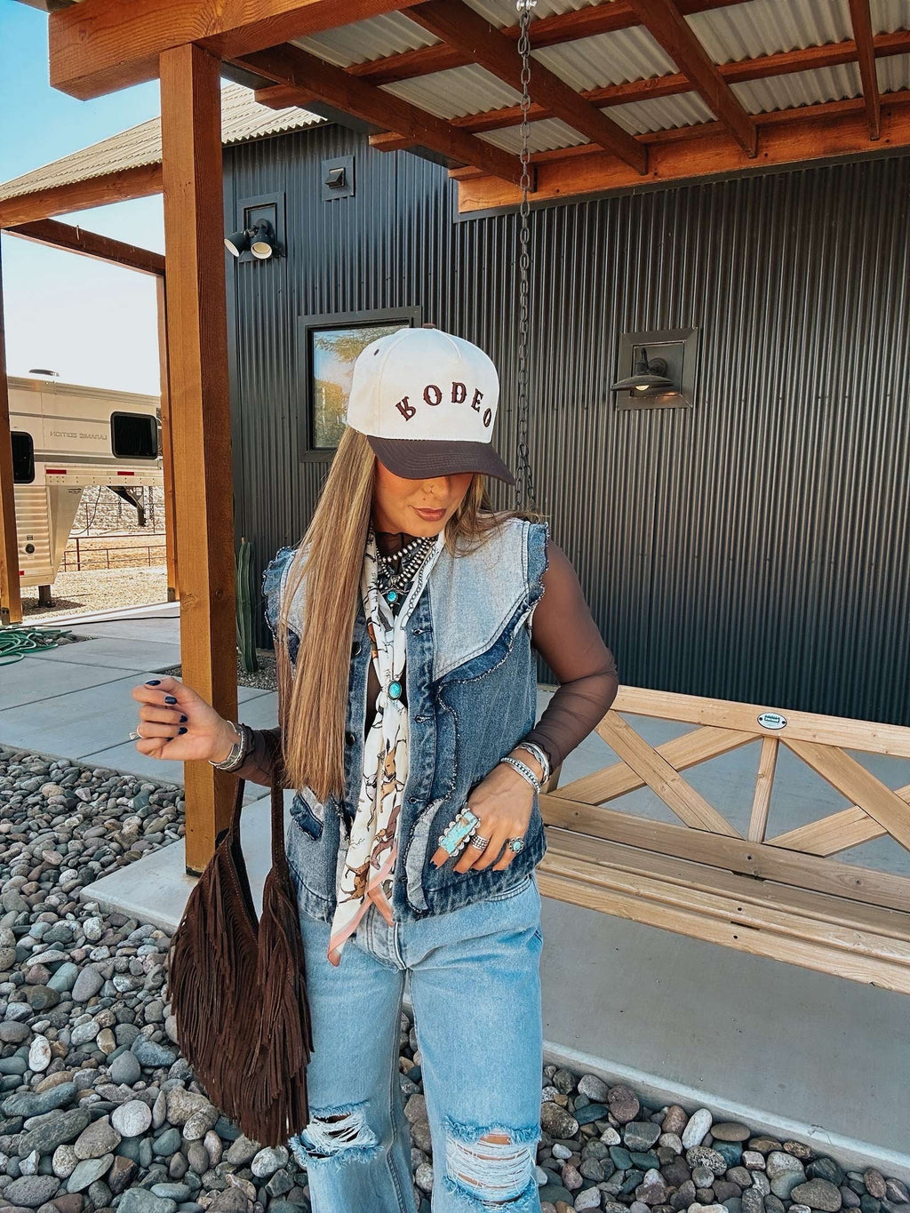 The Tasha Polizzi Denim Vest