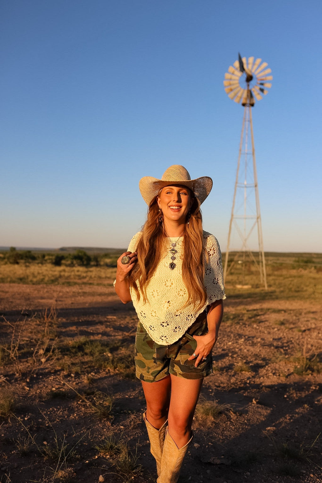 The Pike Poncho Top
