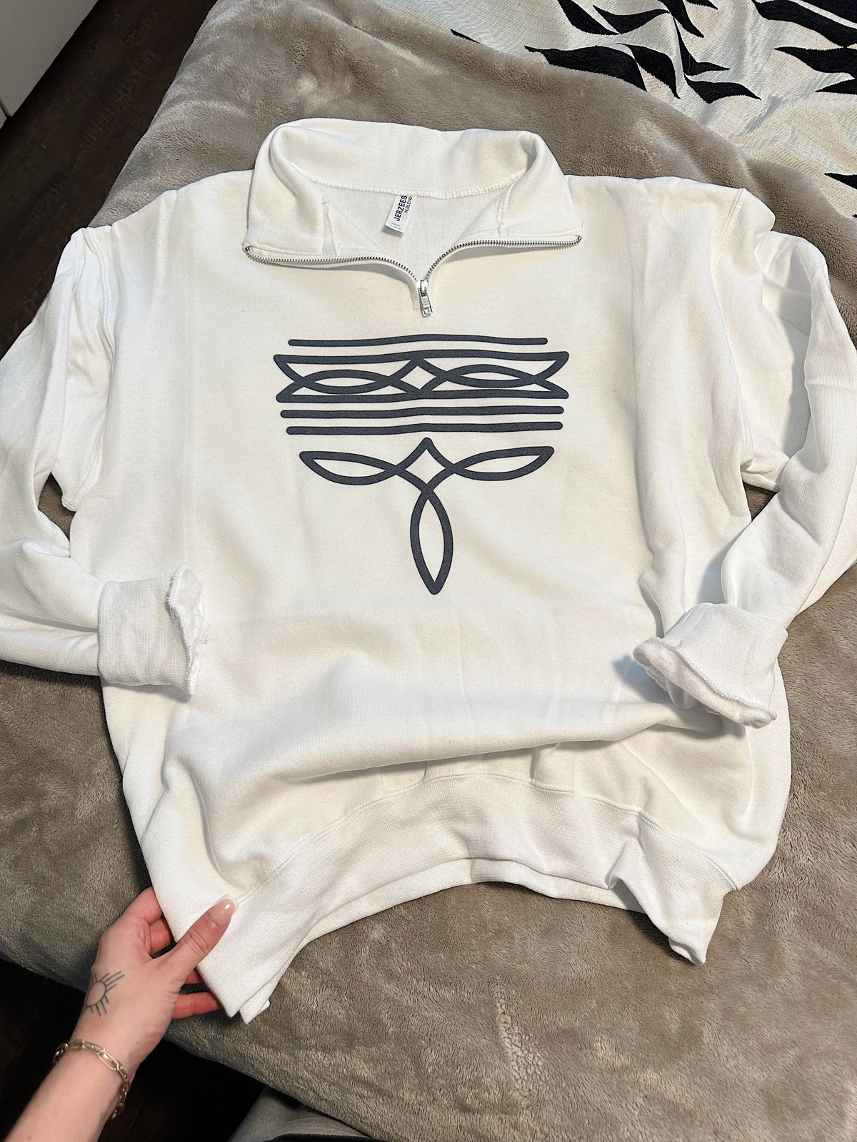 The Boot Stitch Quarter Zip