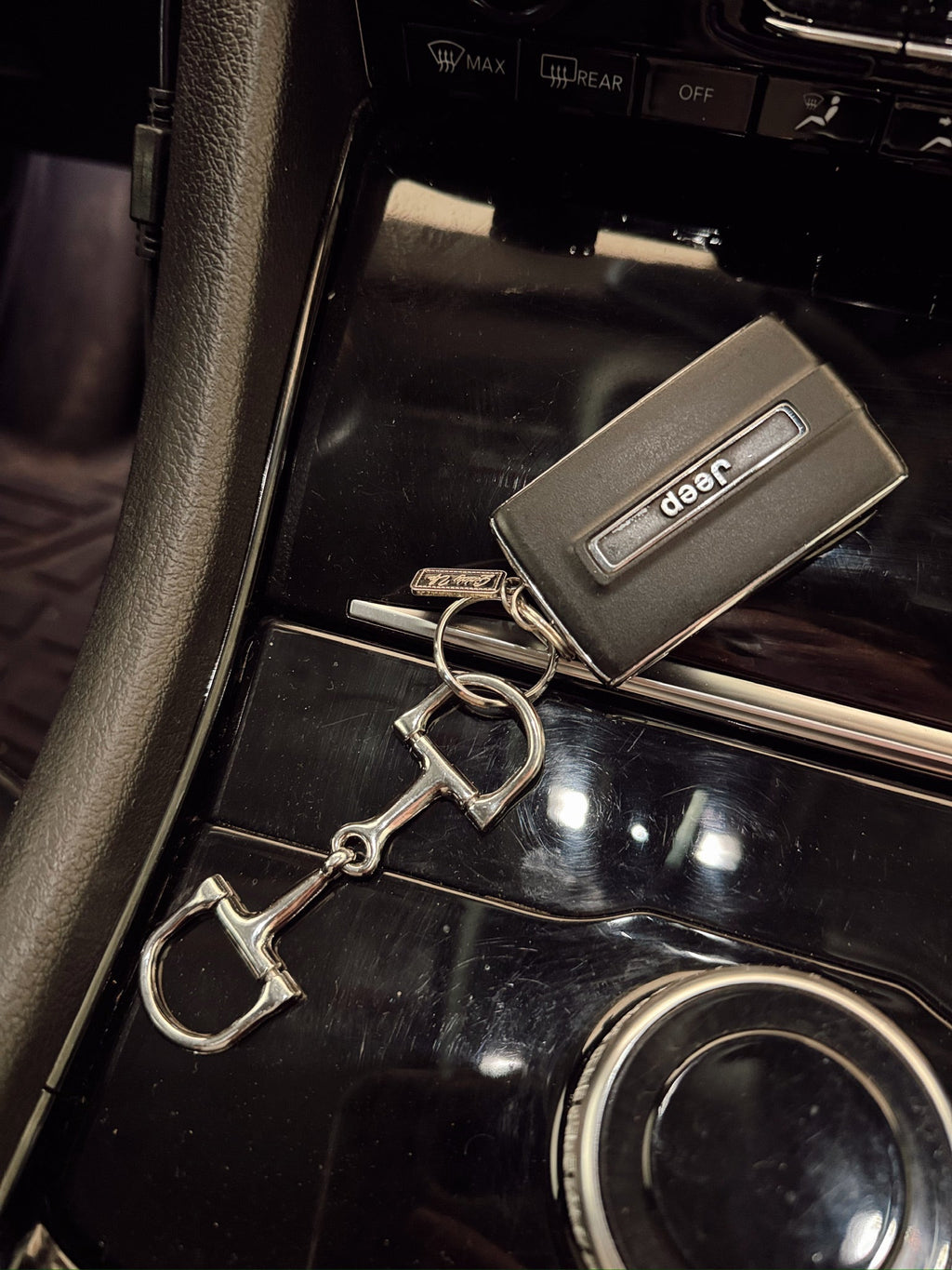 The Horse Bit Keychain {GOLD + SILVER}