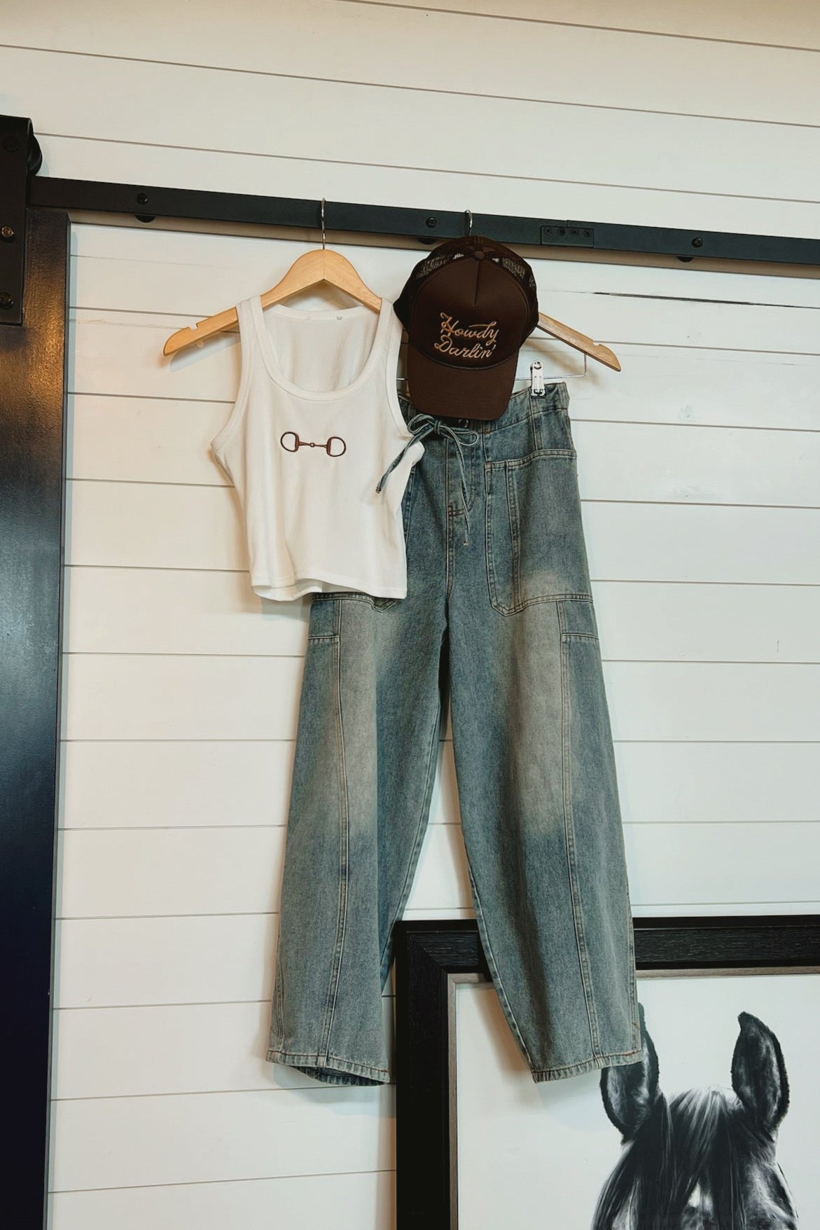 The Sariah Barrel Jean