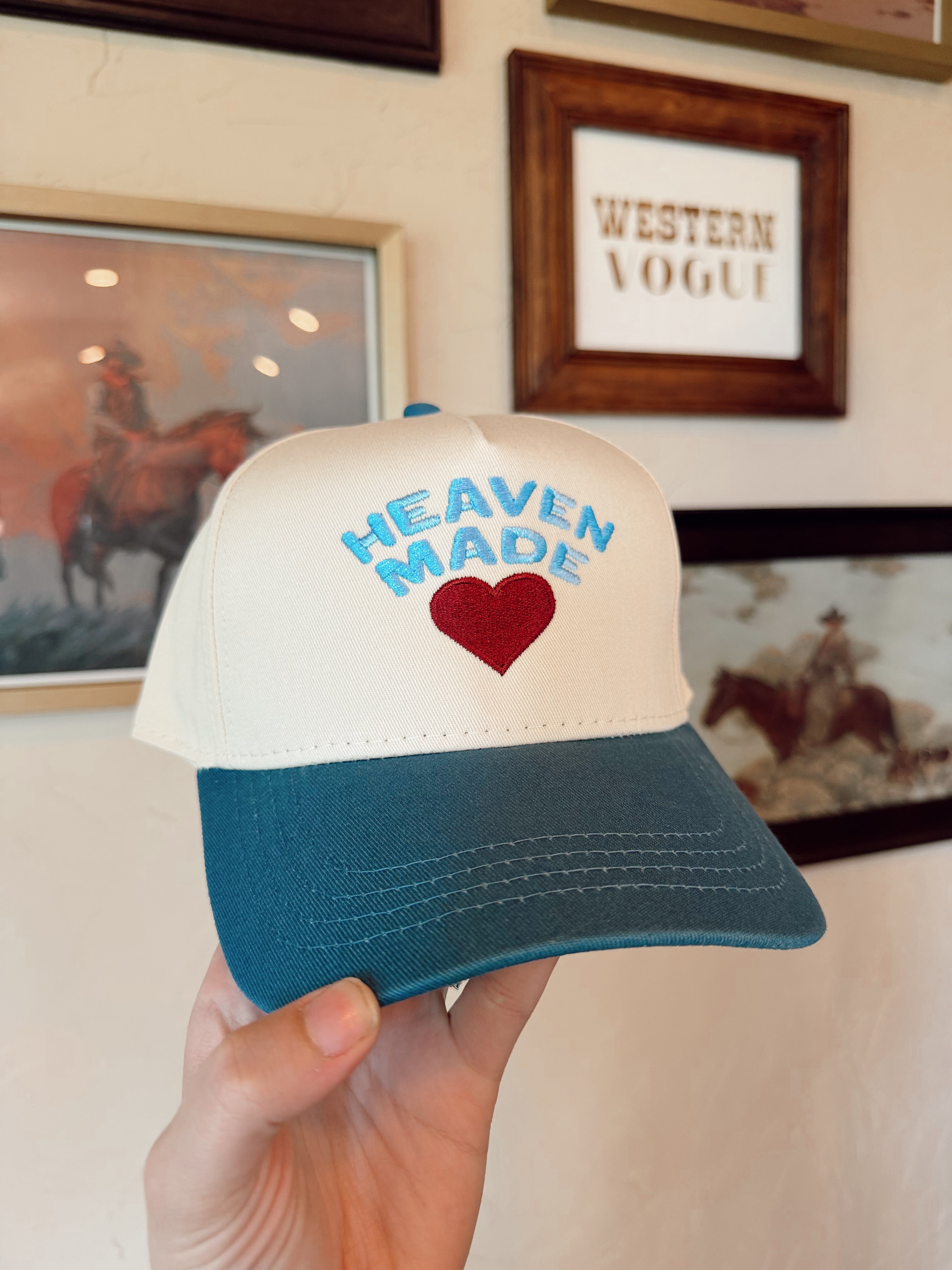 The Denim Heaven Made Baseball Cap