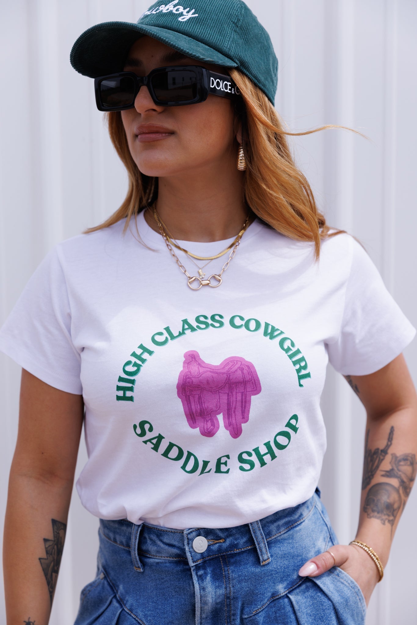 The Pink Saddle Shop Baby Tee