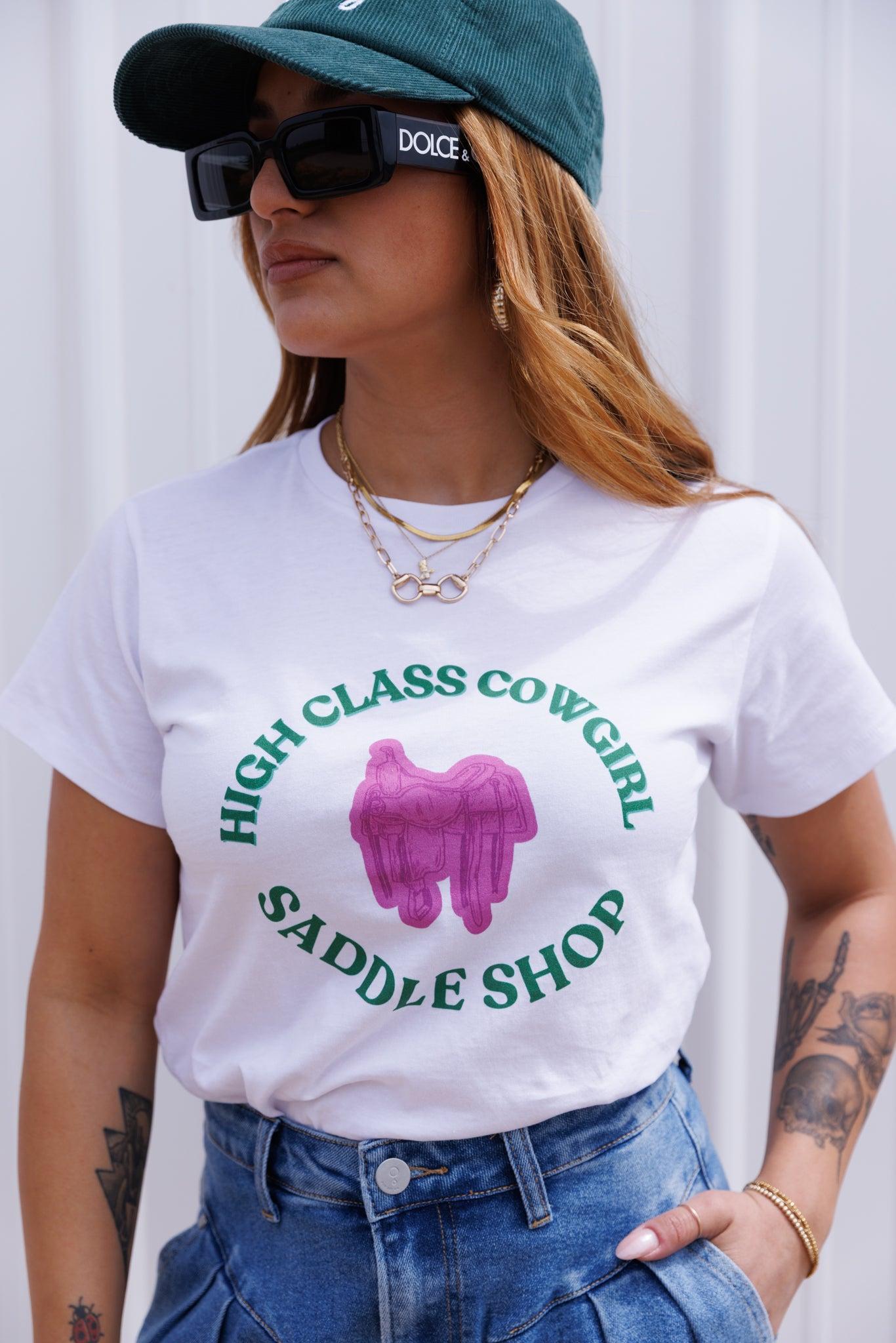 The Pink Saddle Shop Baby Tee