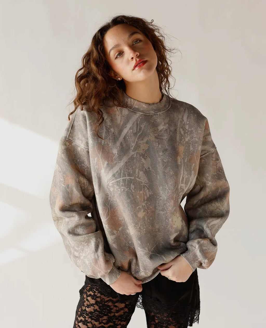 The Wendy Camo Top