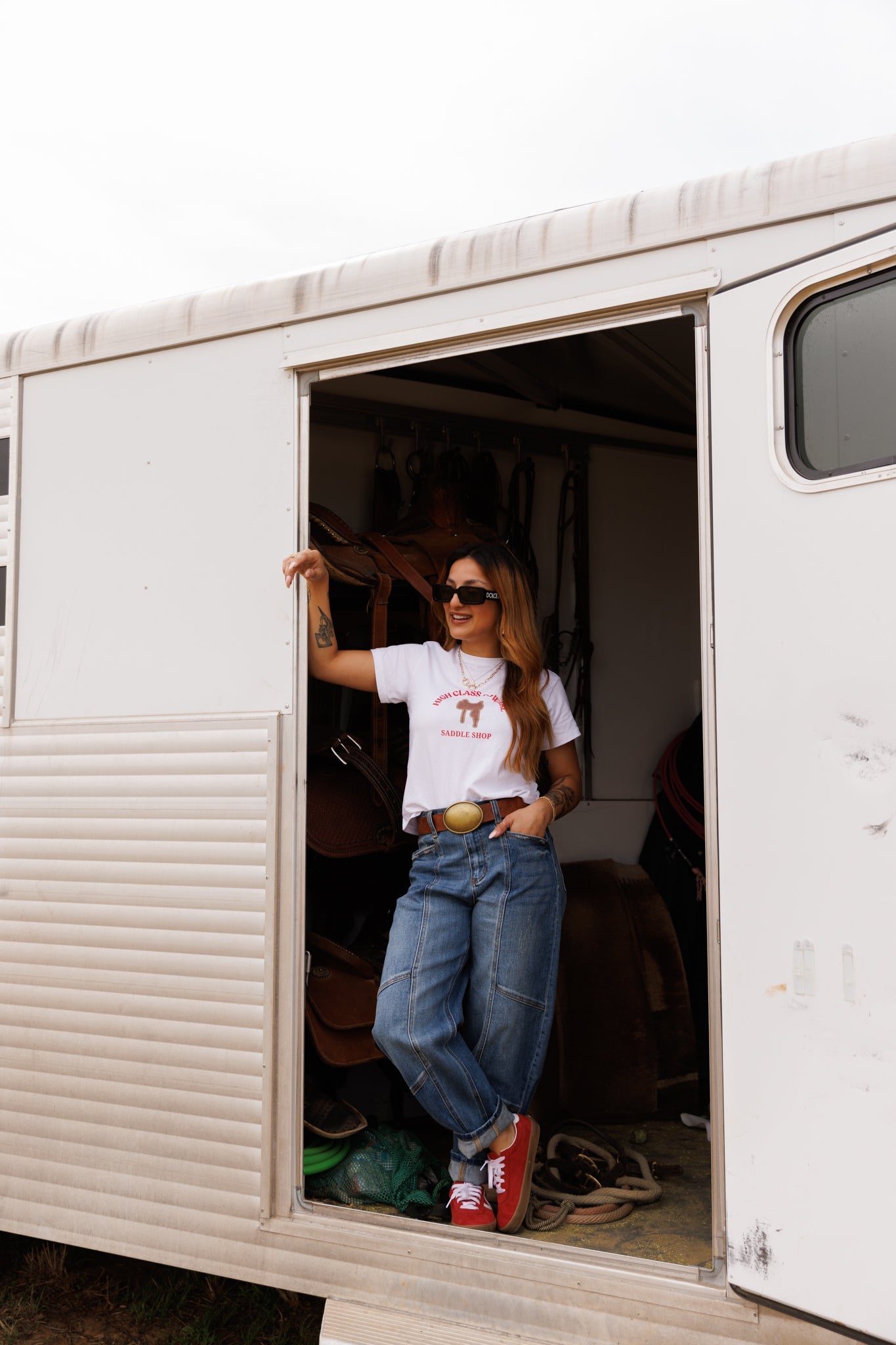 The Saddle Shop Baby Tee