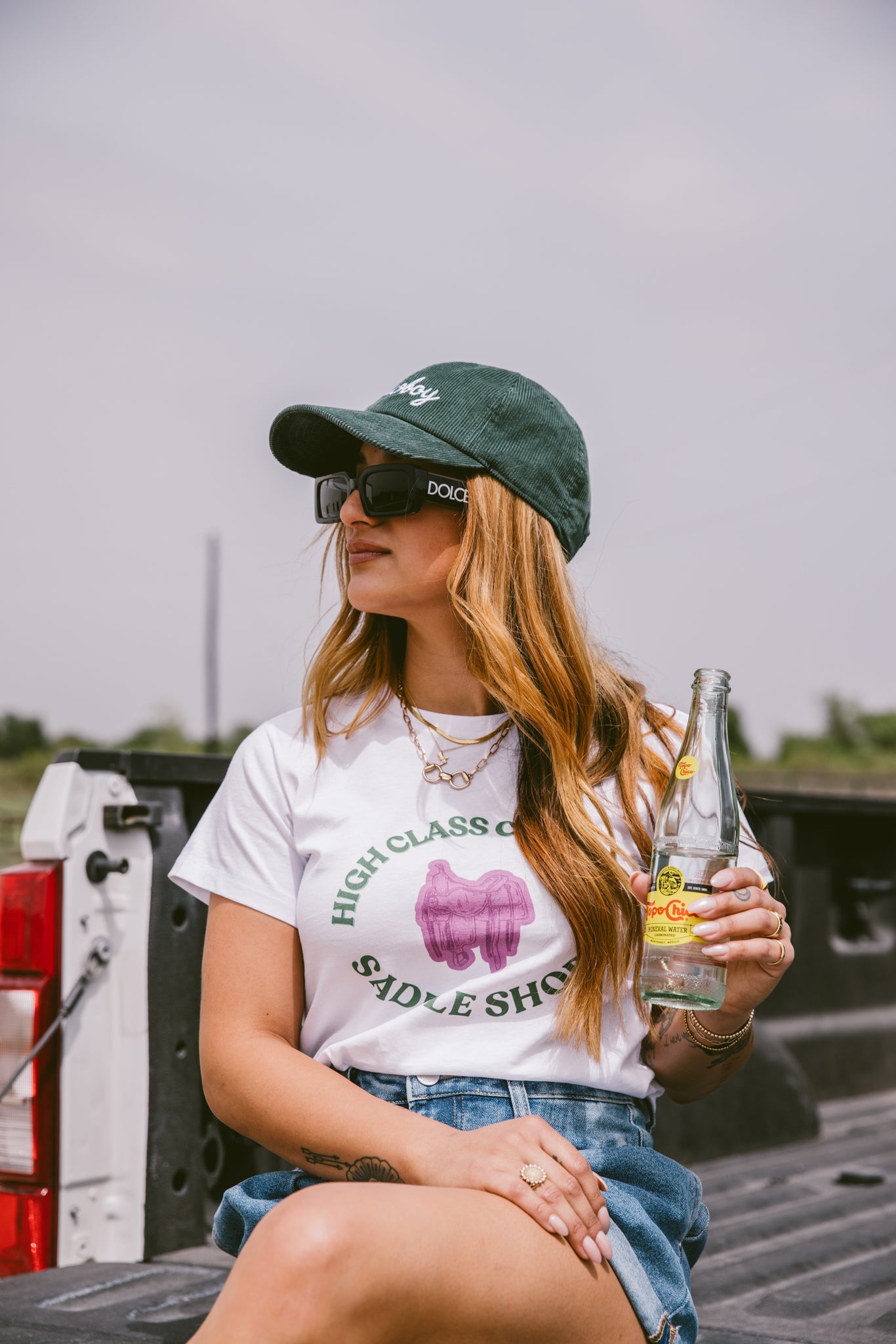 The Pink Saddle Shop Baby Tee