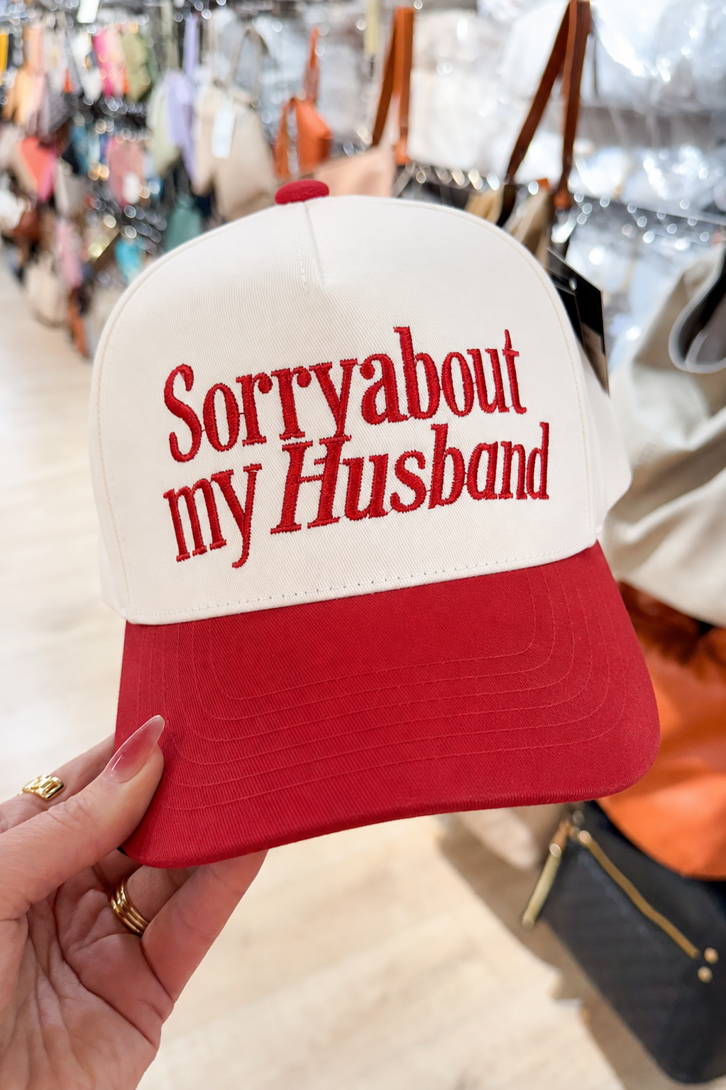 Sorryabout My Husband Baseball Cap