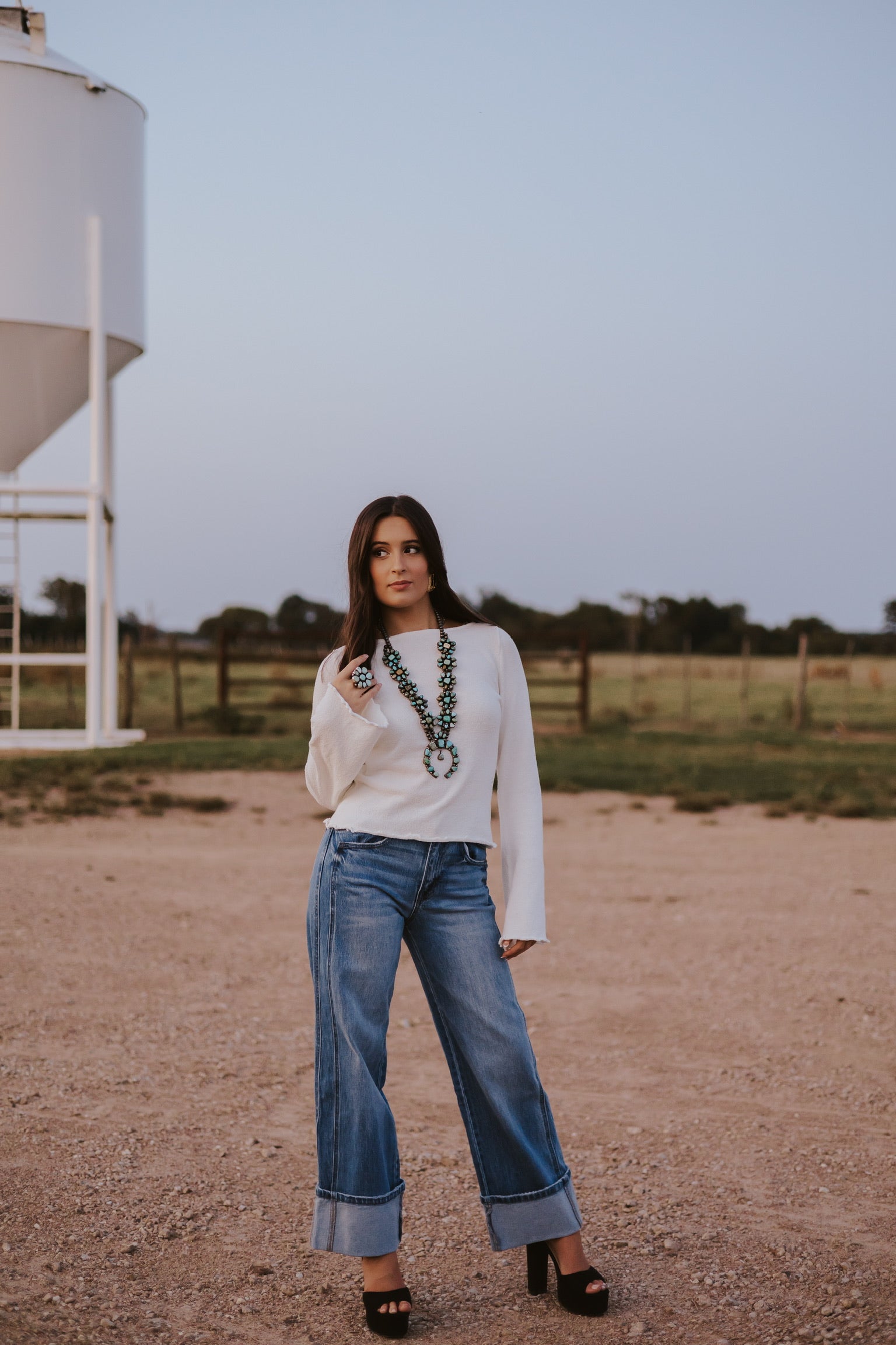 The Fiona Jeans in Dark Wash