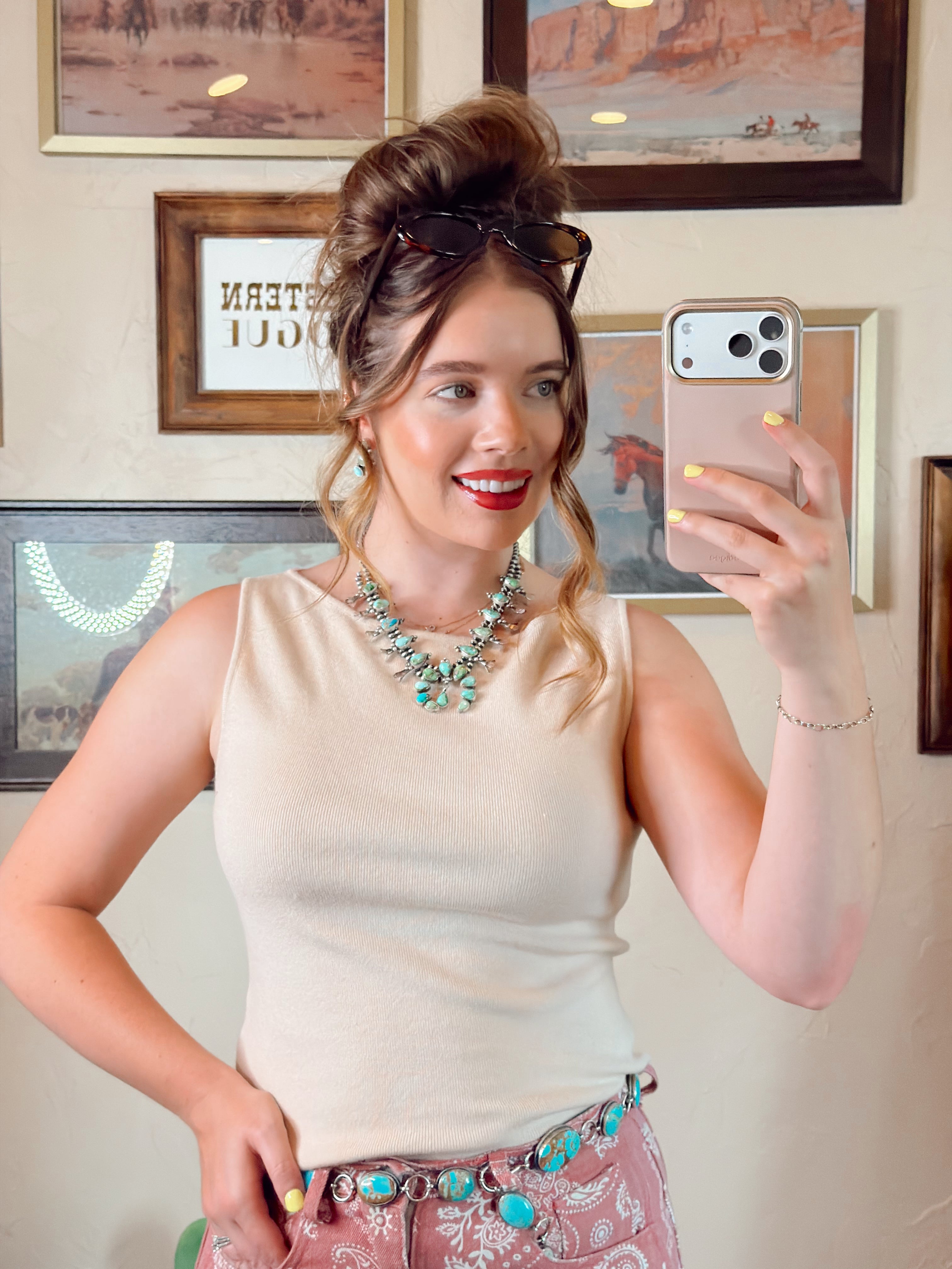 The Bedford Top in Cream