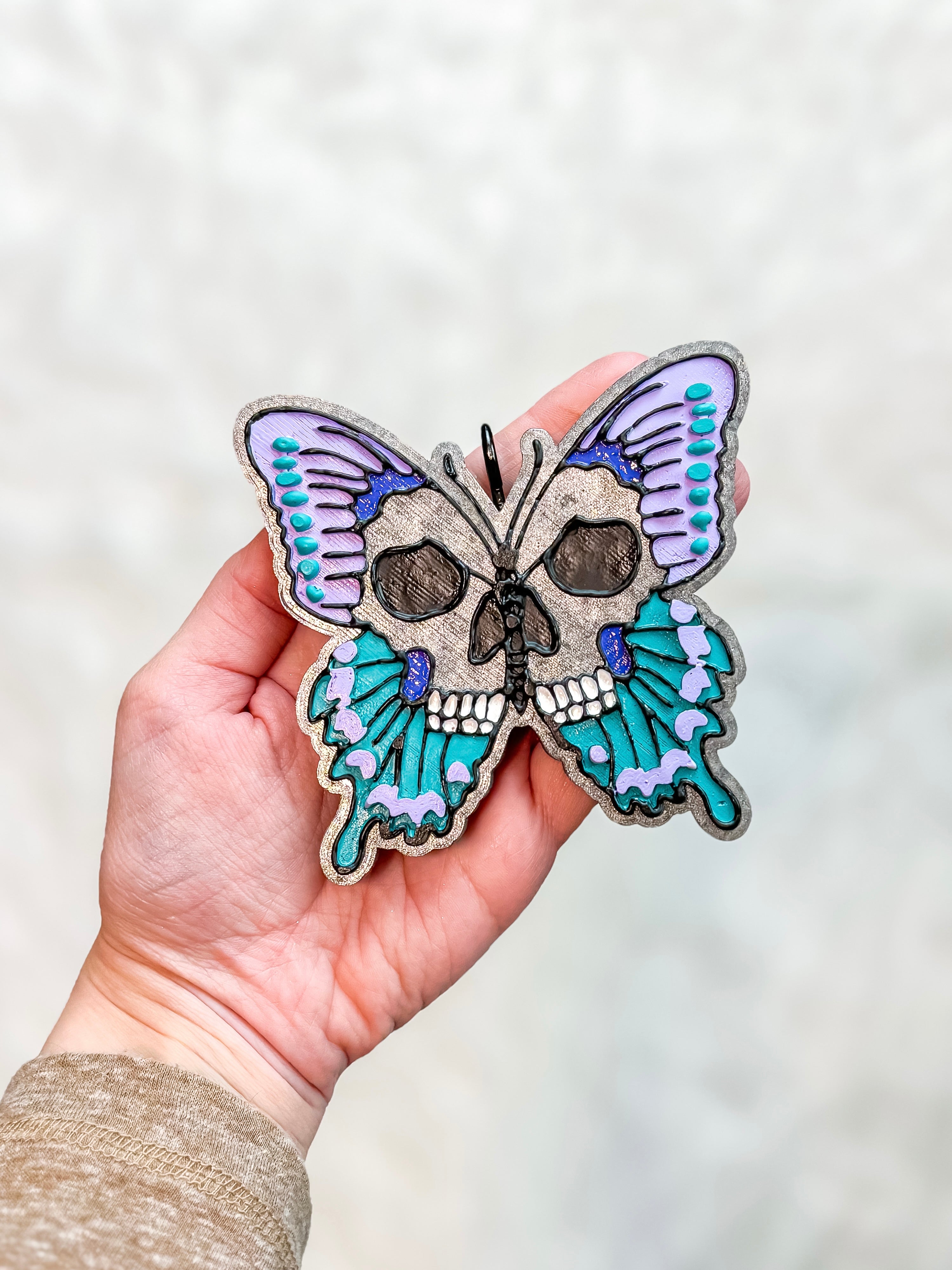 Skeleton Butterfly Freshie