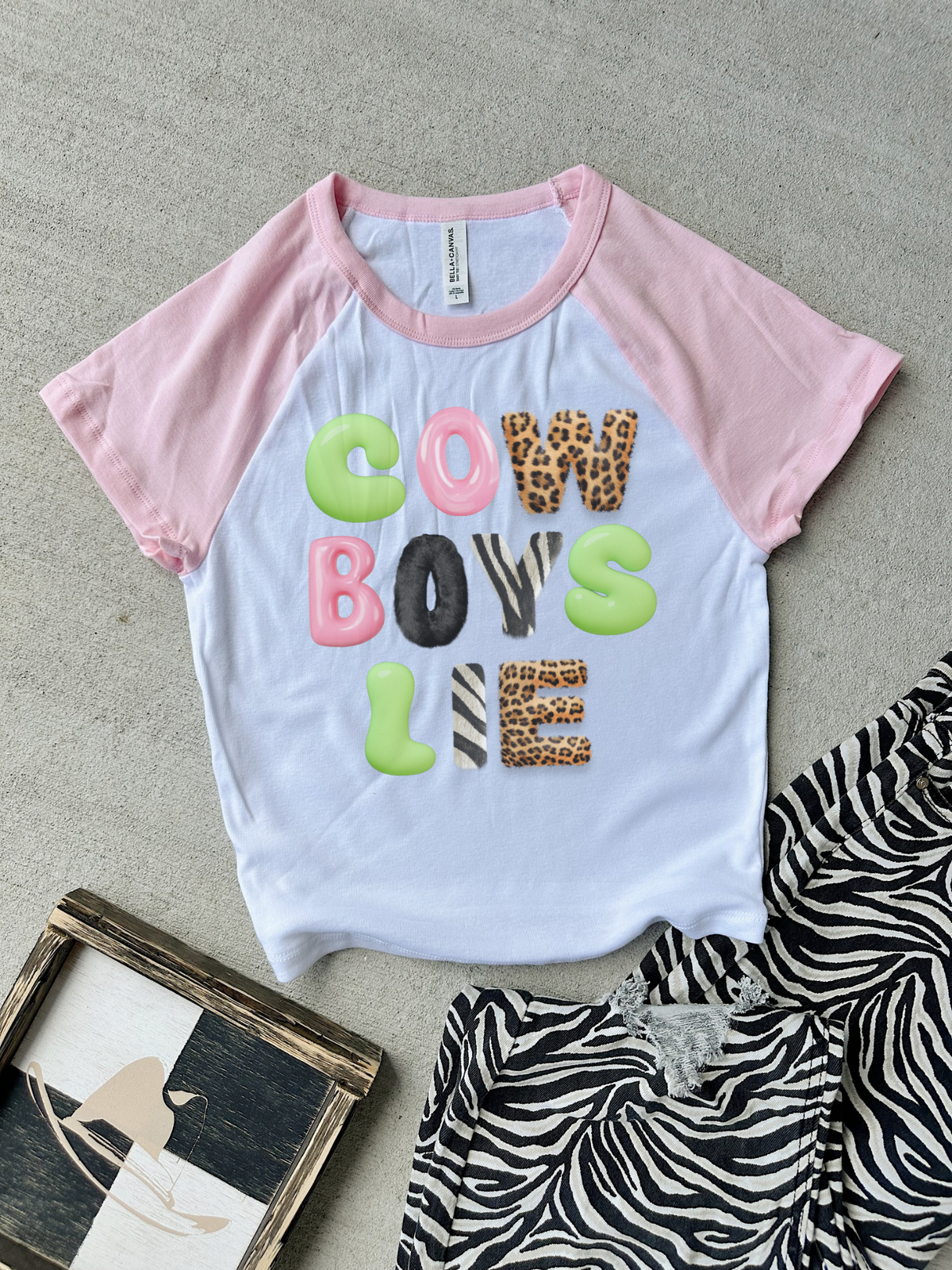 Cowboys Lie Baby Tee
