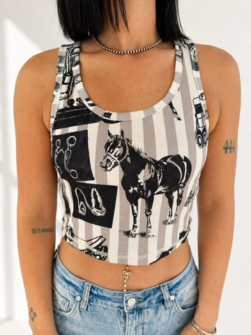 Western Prep Tank Top