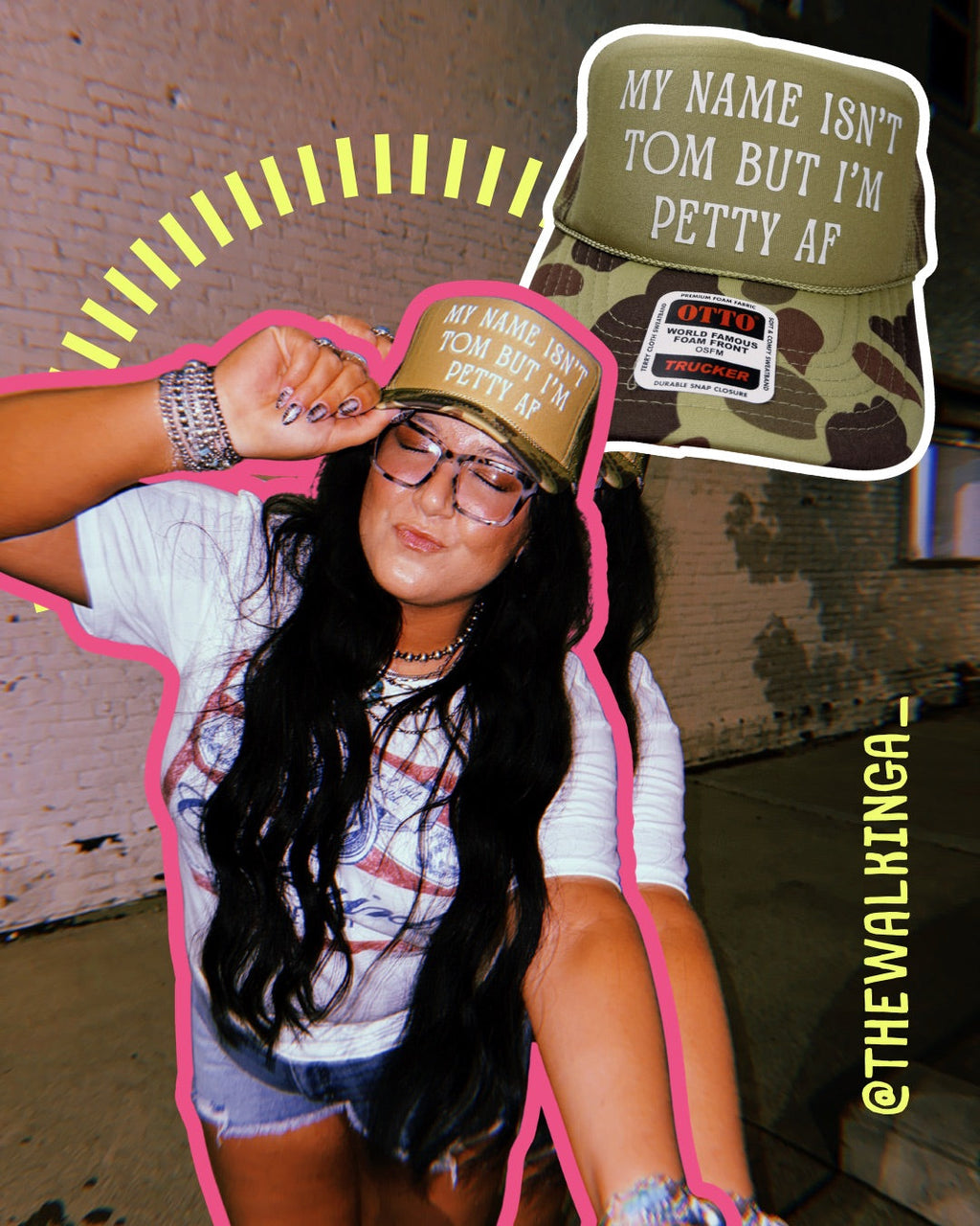PETTY AF CAP