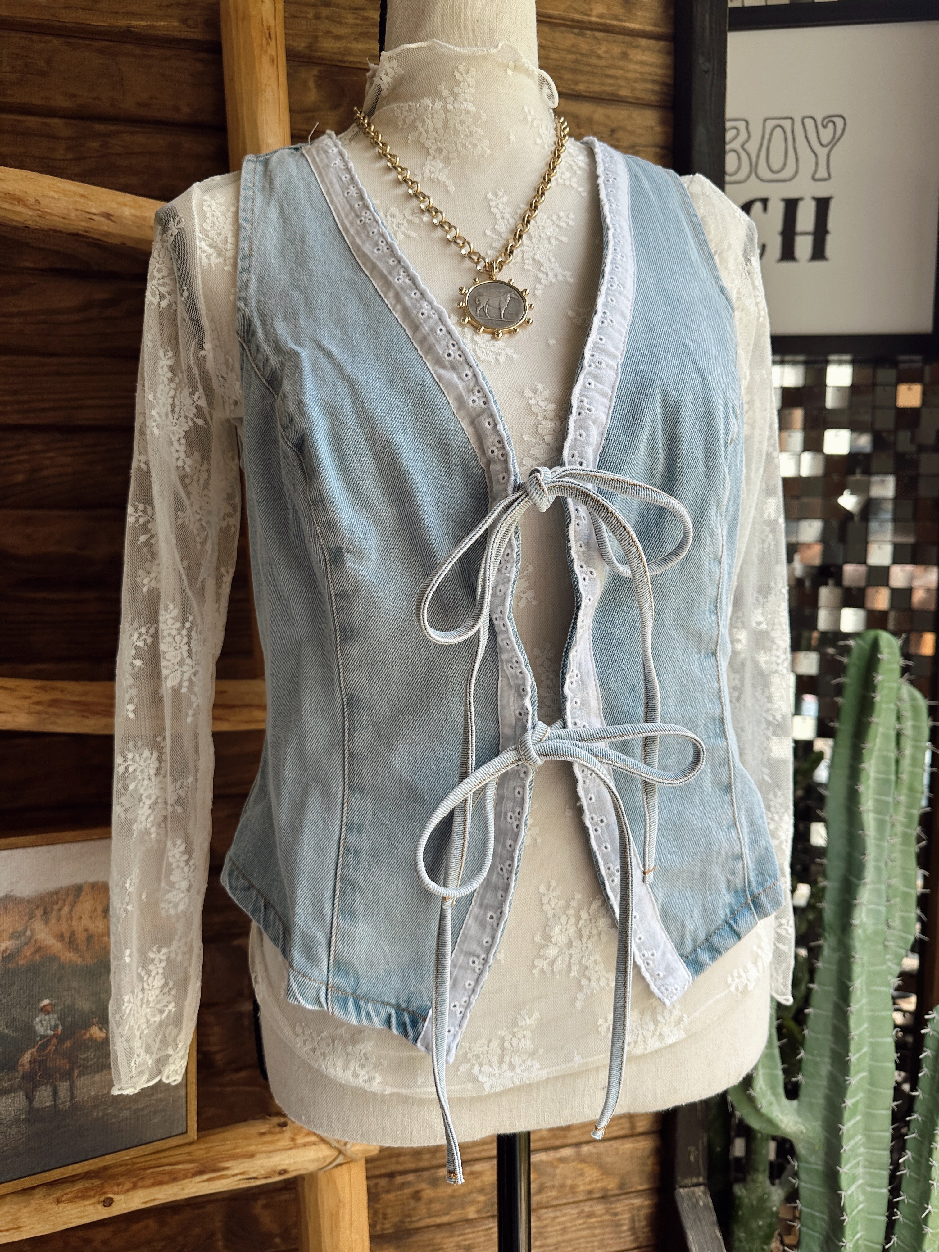 The Dolly Tie Top