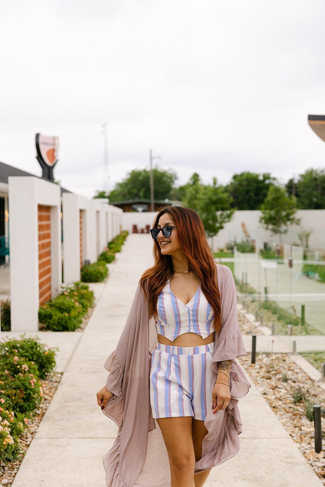 SALE The Marina Duster in Mauve