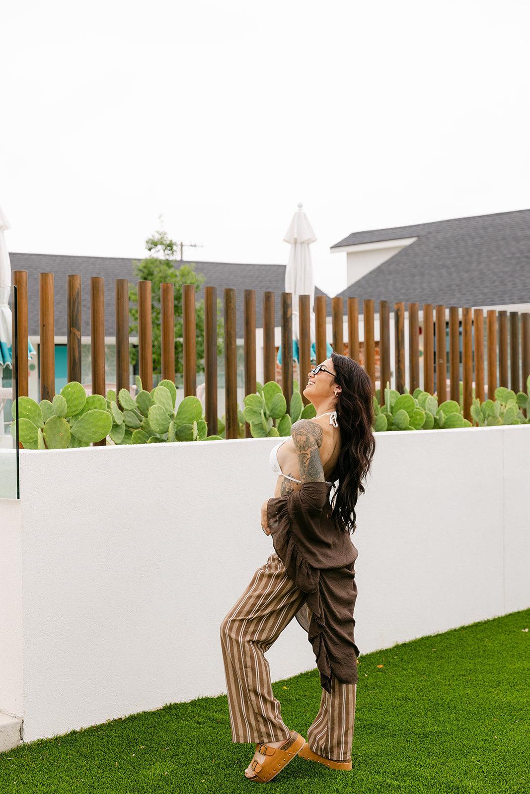 SALE The Marina Duster in Brown