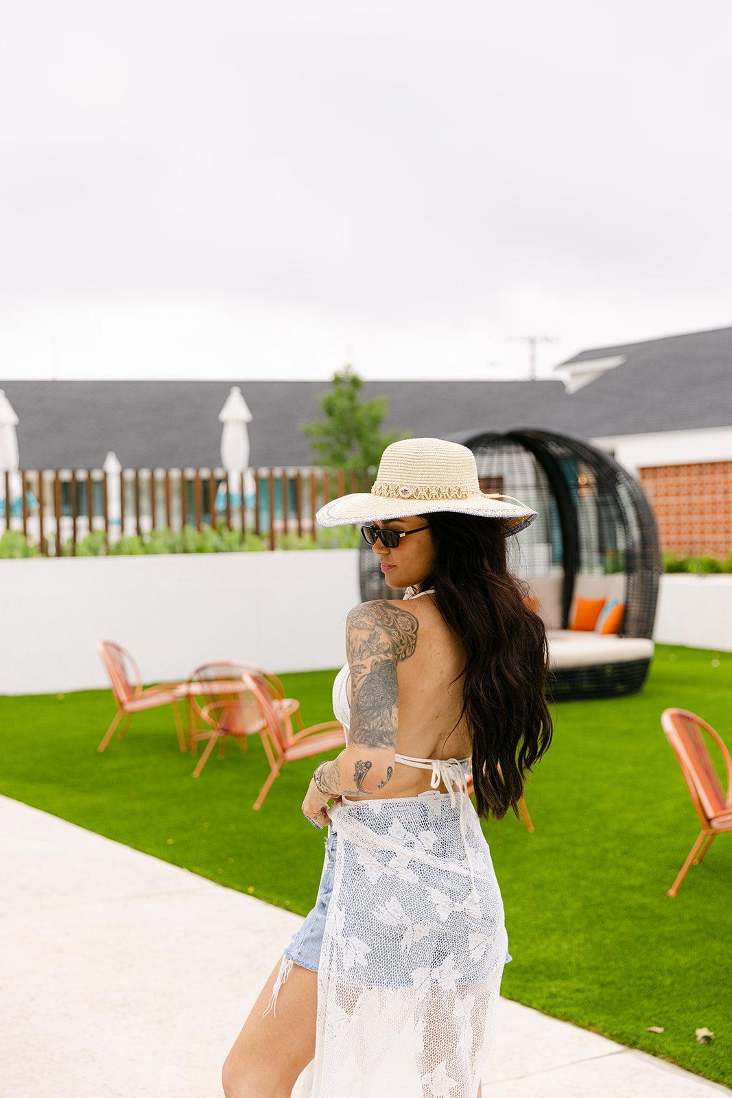 The Luella Lace Cover Up