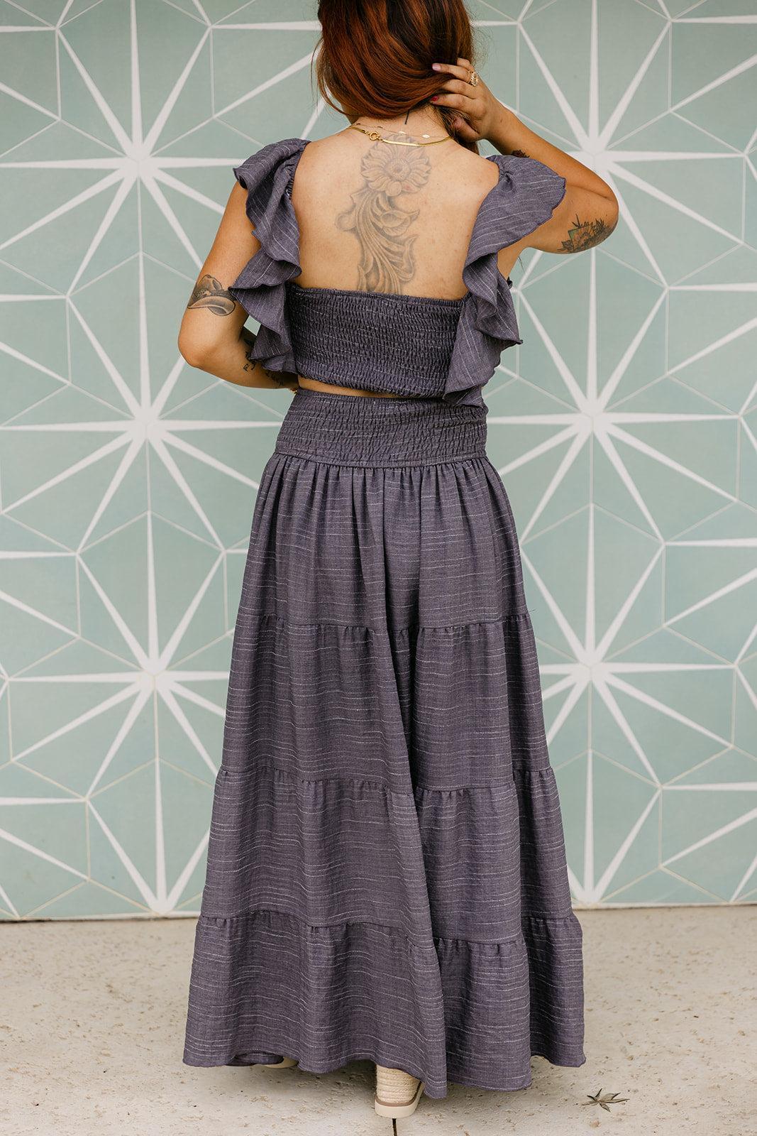 SALE The Ivy Set in Charcoal