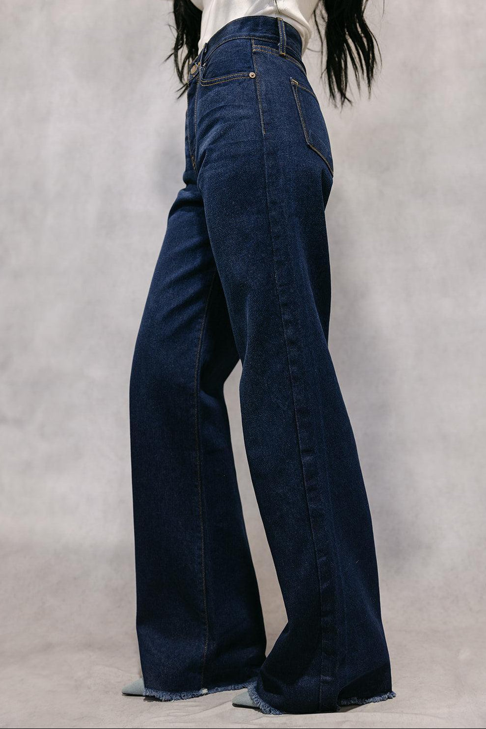 The Tessa Jean in Dark Wash