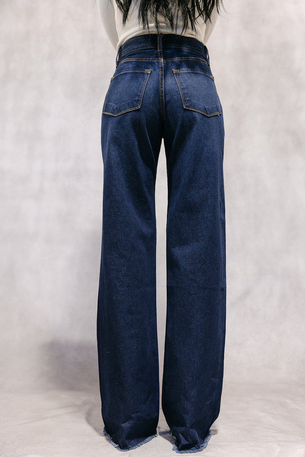 The Tessa Jean in Dark Wash