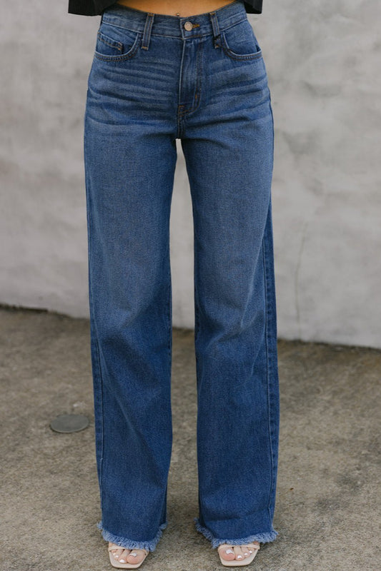 The Tessa Jean in Medium Wash