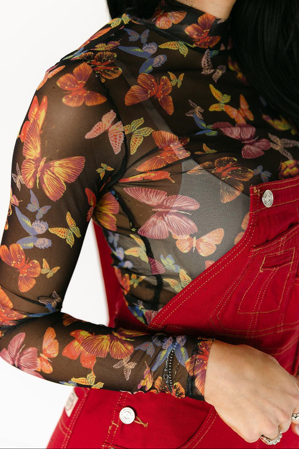 SALE The Monarch Mesh Top