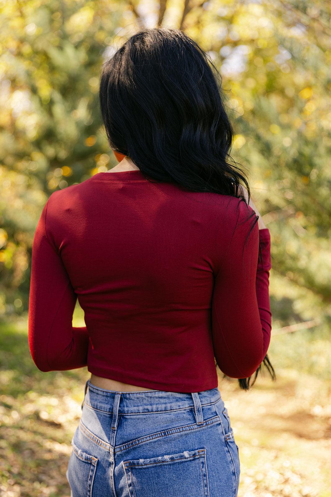 SALE The Bianca Fur Lined Top