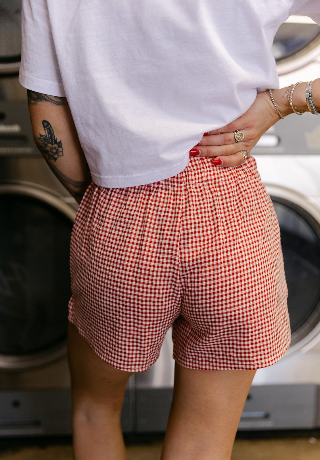 The Arlo Boxer Short in Red
