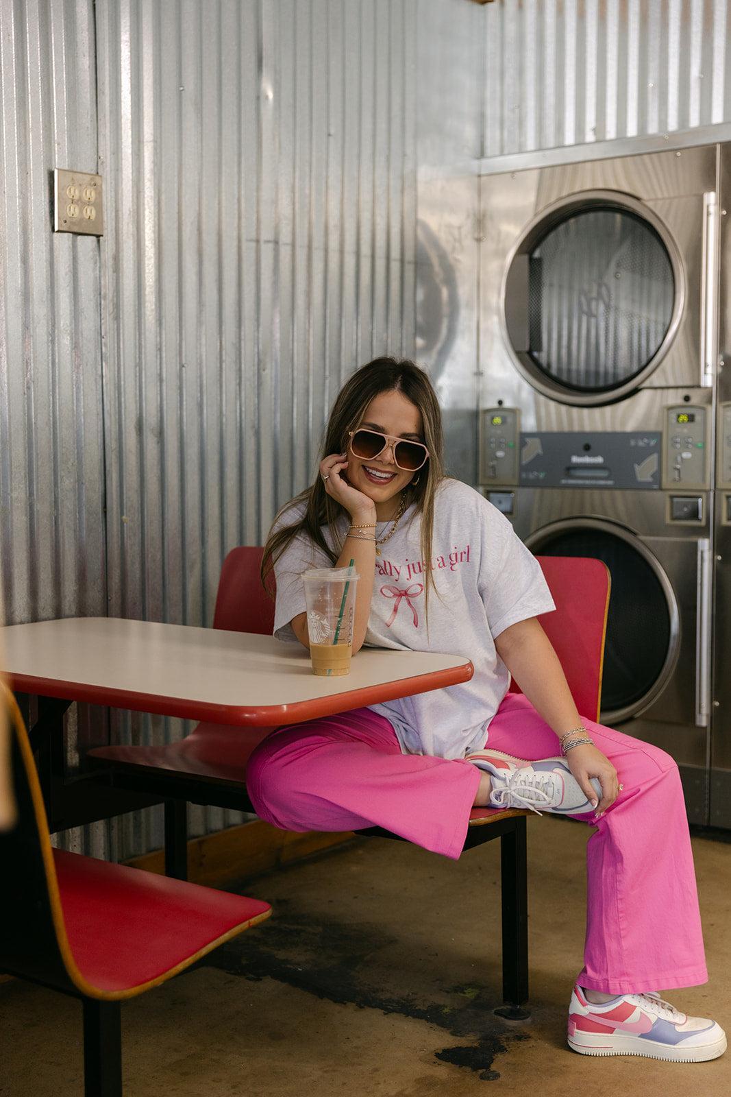 The Alister Pant in Fuchsia