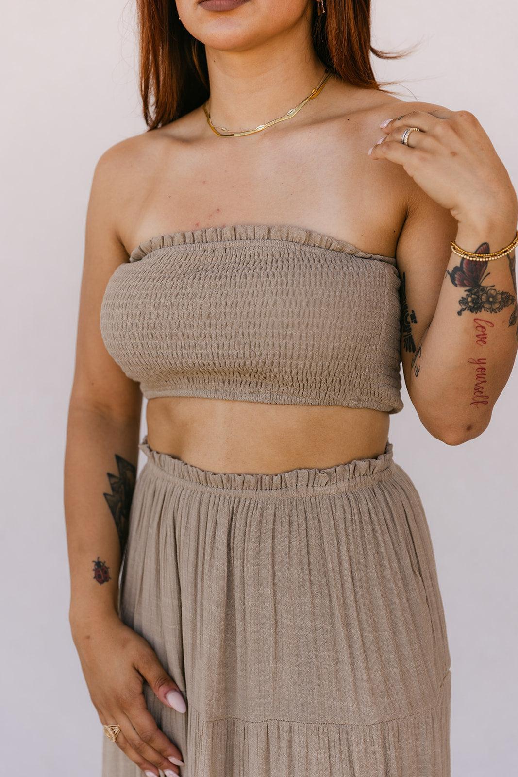 SALE The Eliana Set in Taupe