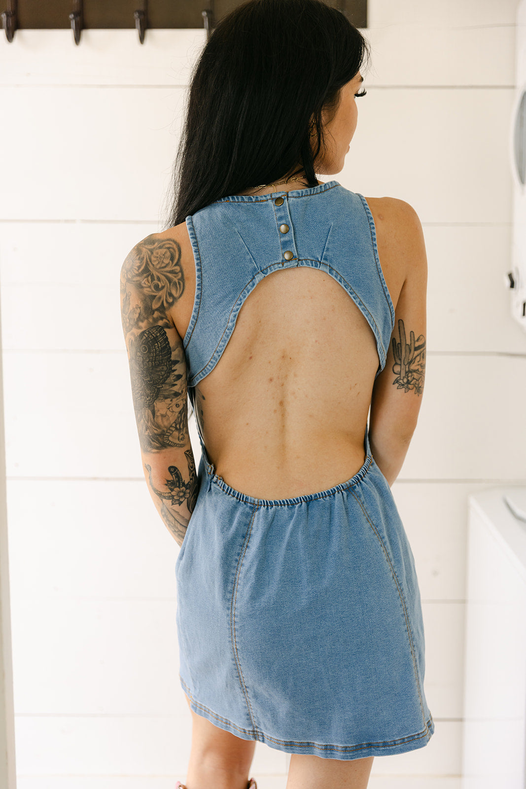 The Luna Denim Dress