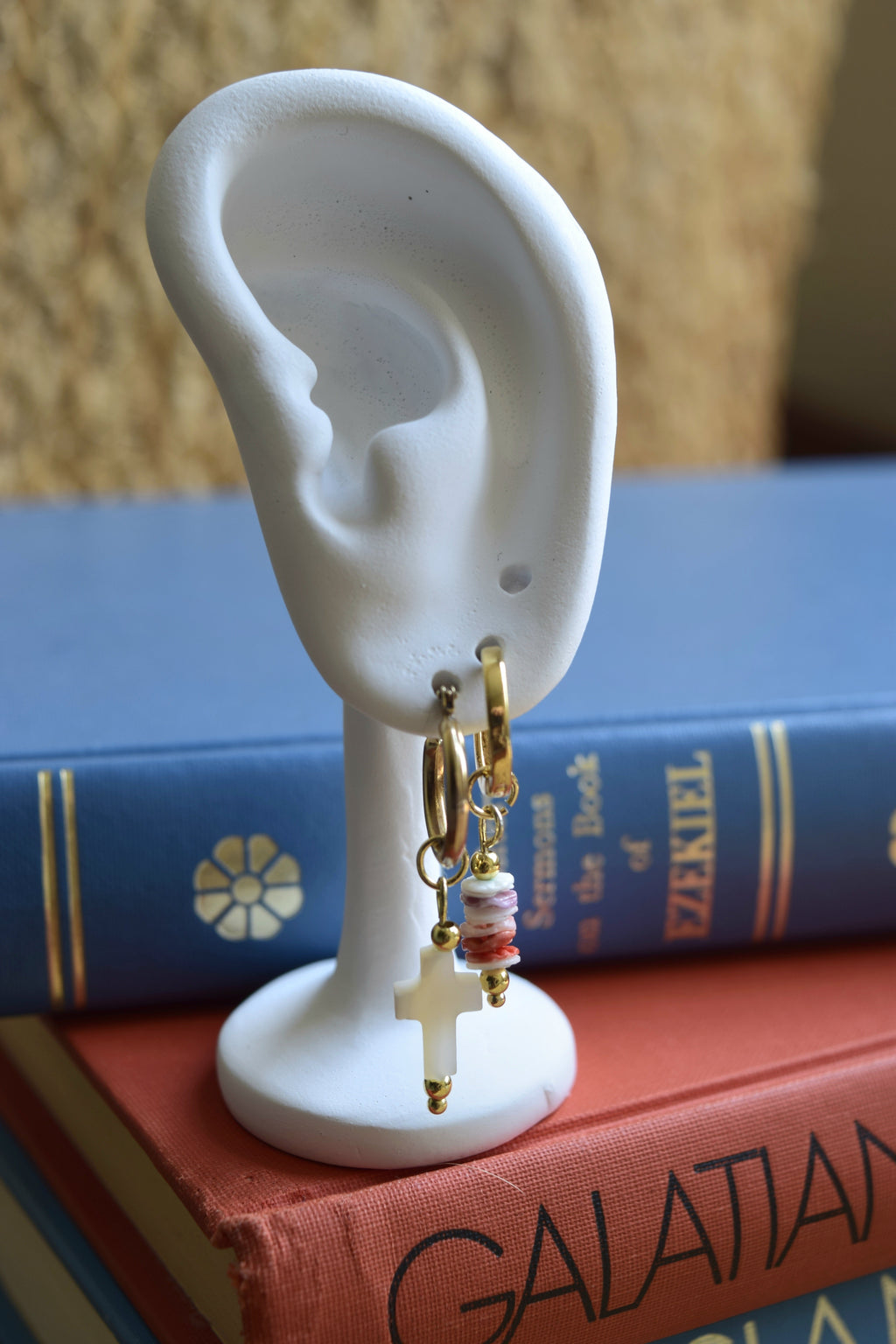 He is Risen Earring Hoop Charms