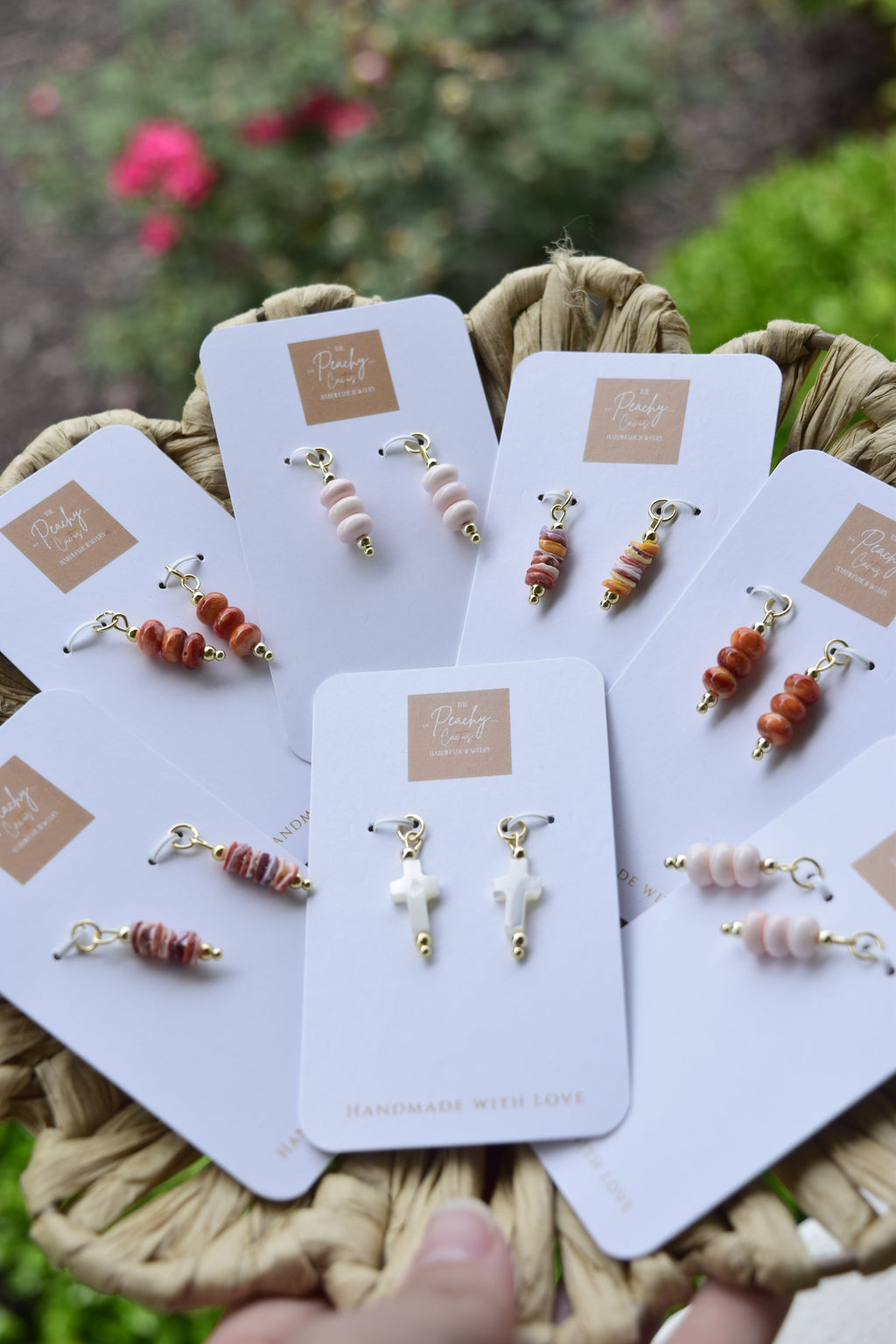 Sweet Arancia Earring Hoop Charms