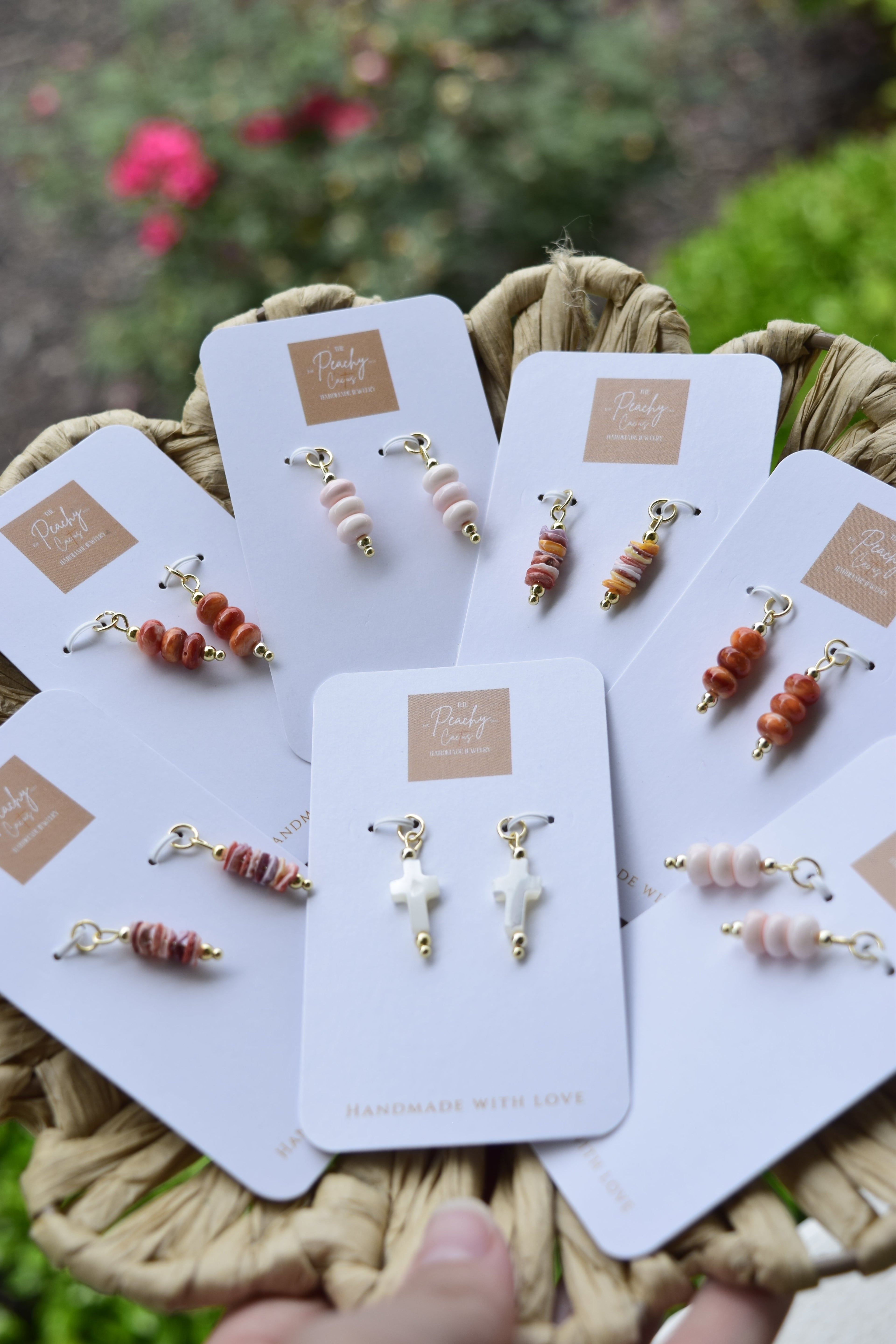 Sweet Arancia Earring Hoop Charms