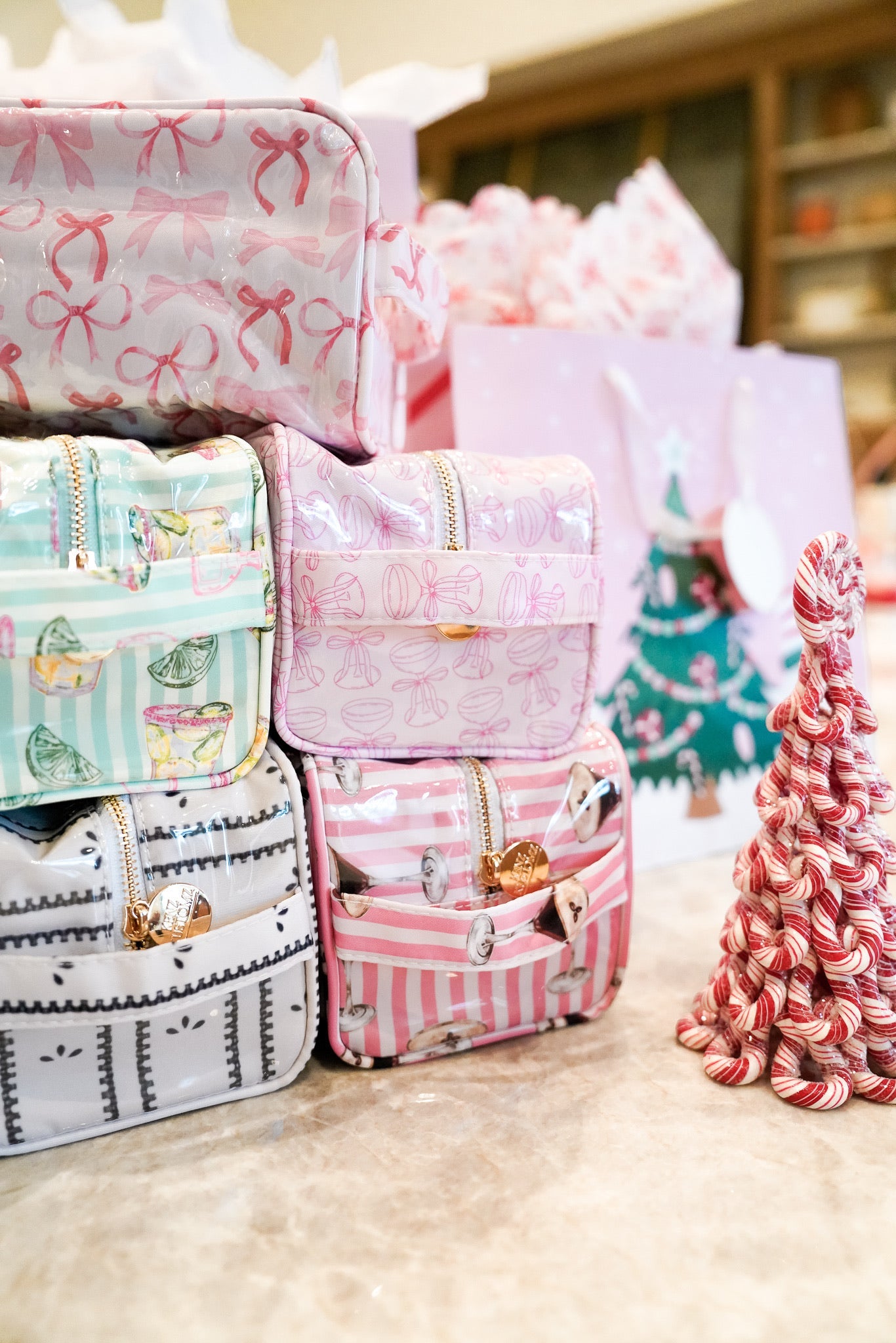 Clear Coat Toiletry Dopp Kit