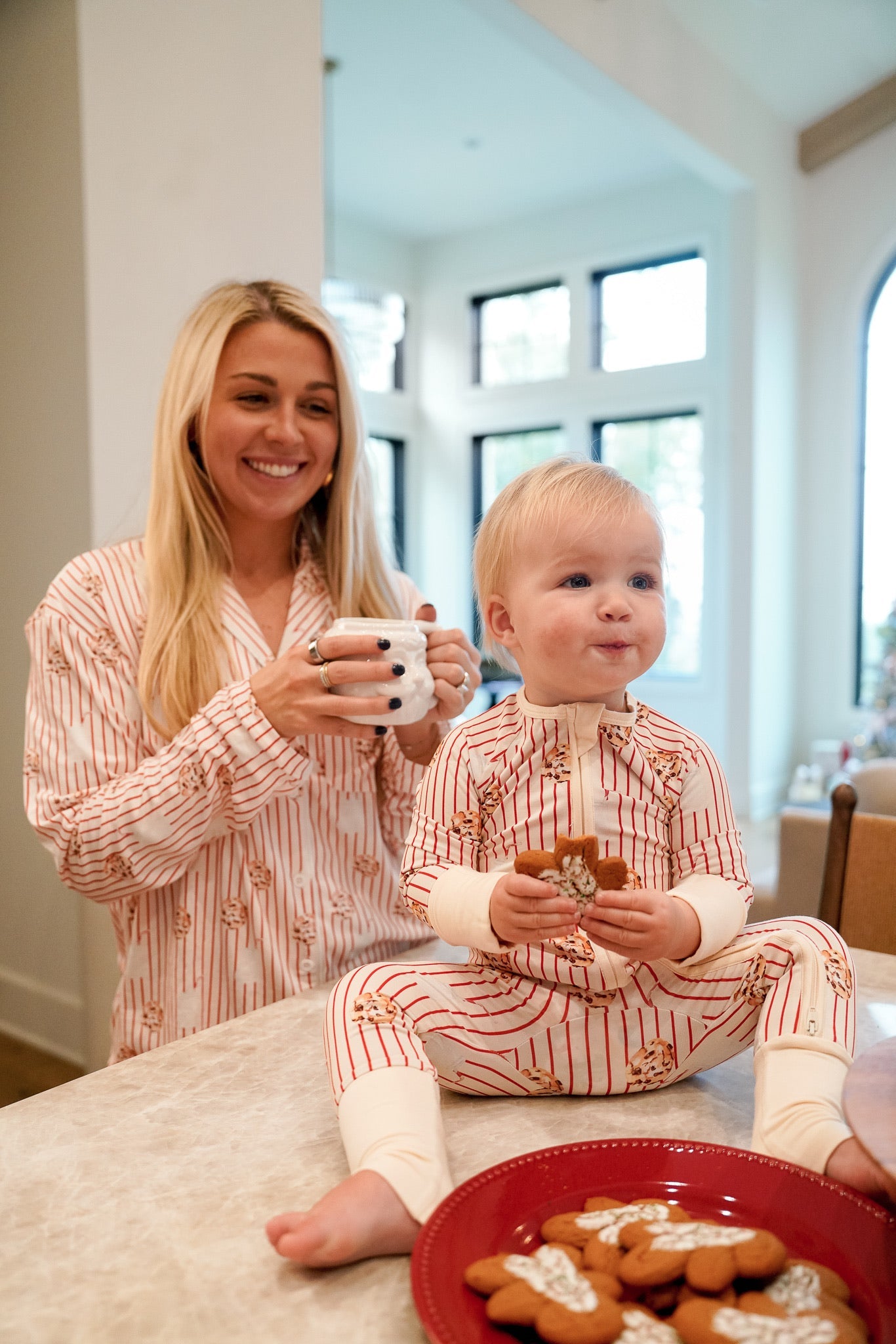 Milk & Cookies - Long Pajama Set