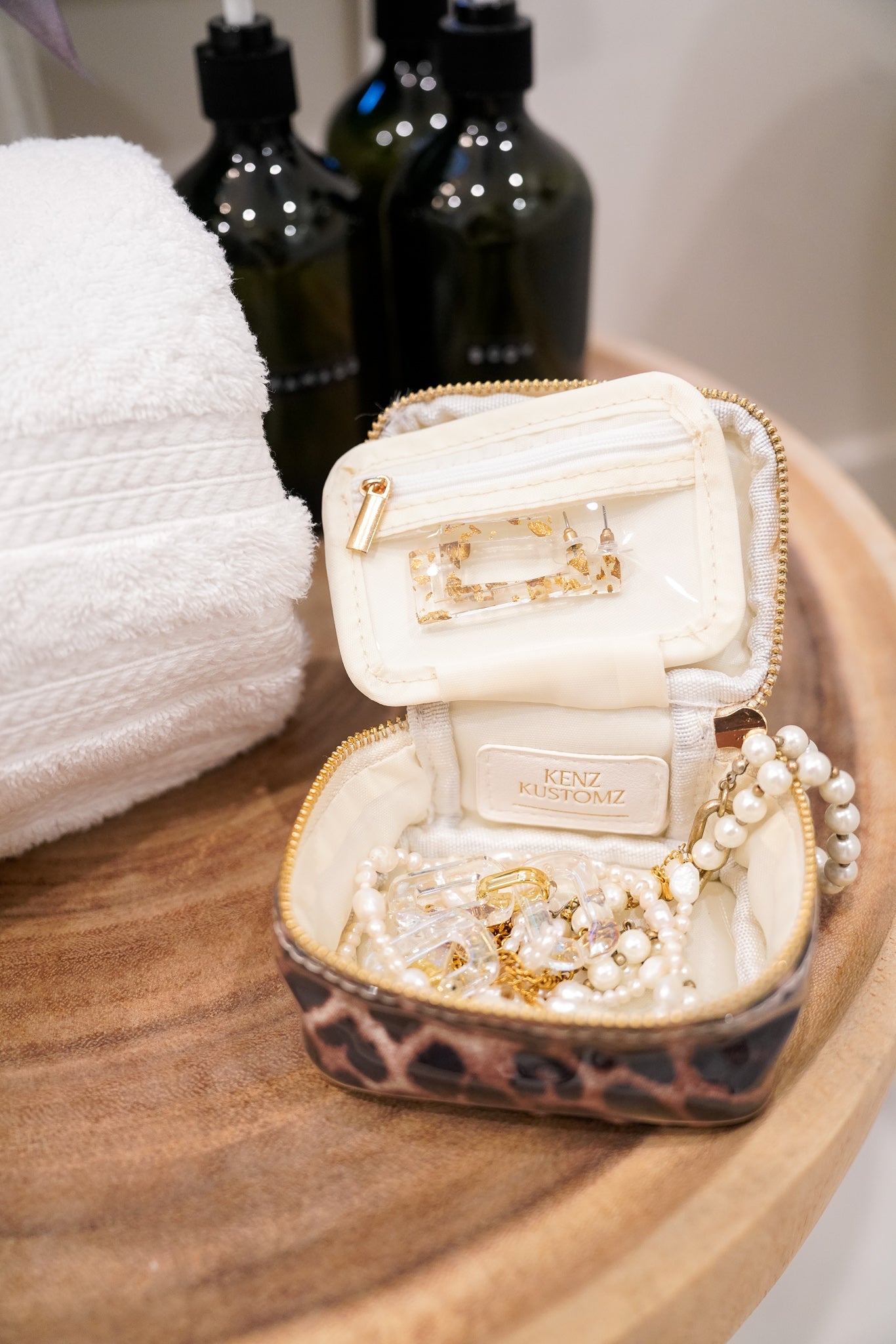 Leopard - Custom Jewelry Case