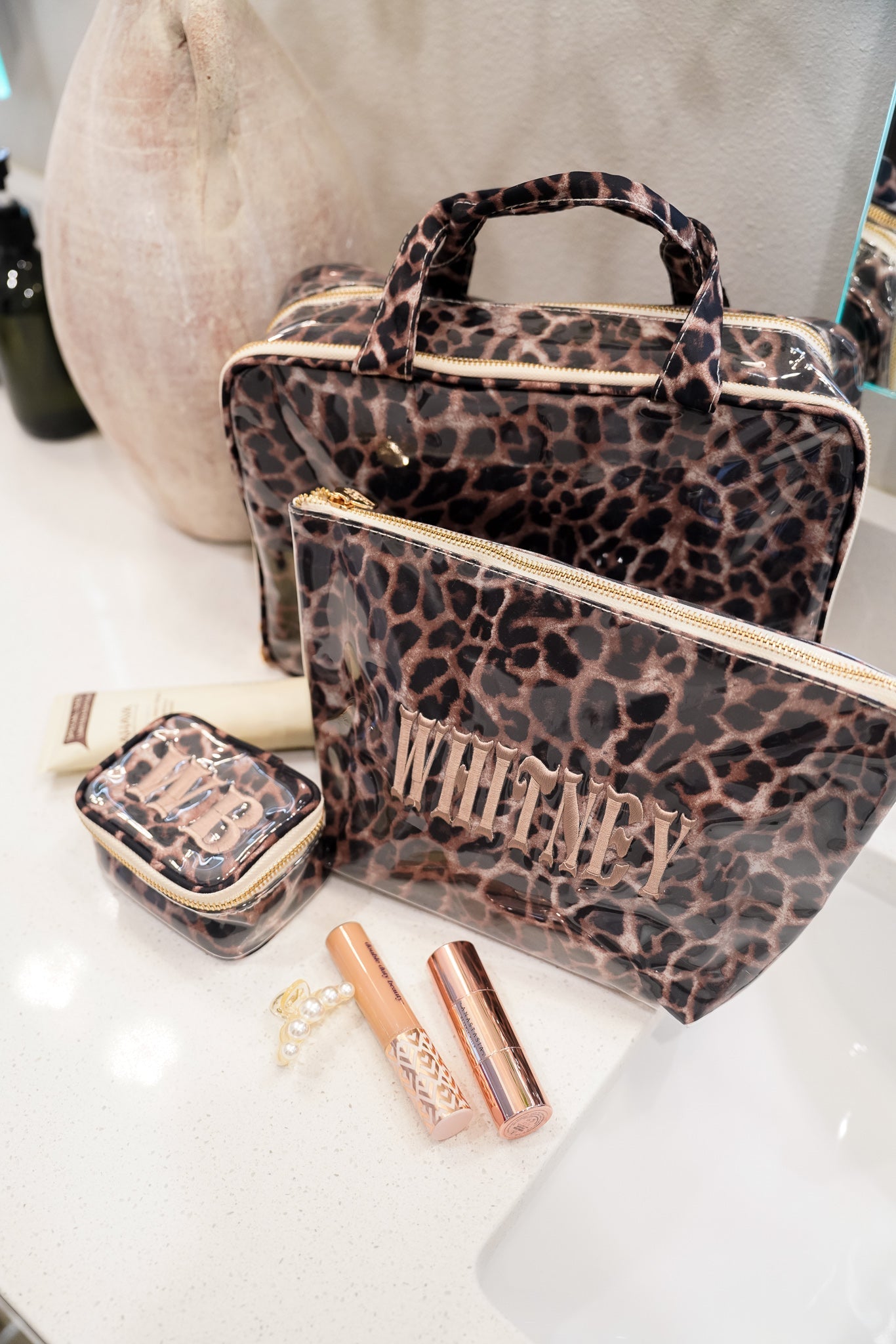 Leopard - Custom Jewelry Case
