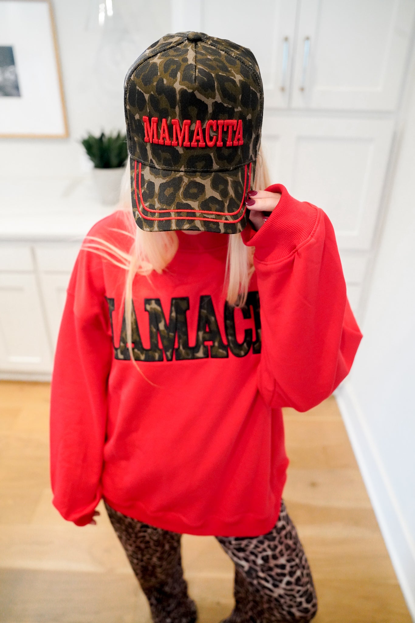 Mamacita - Leopard Vintage Hat