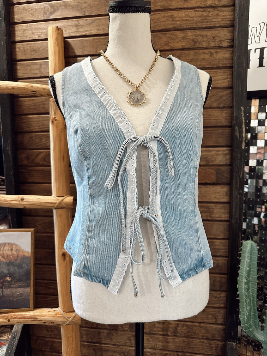 The Dolly Tie Top