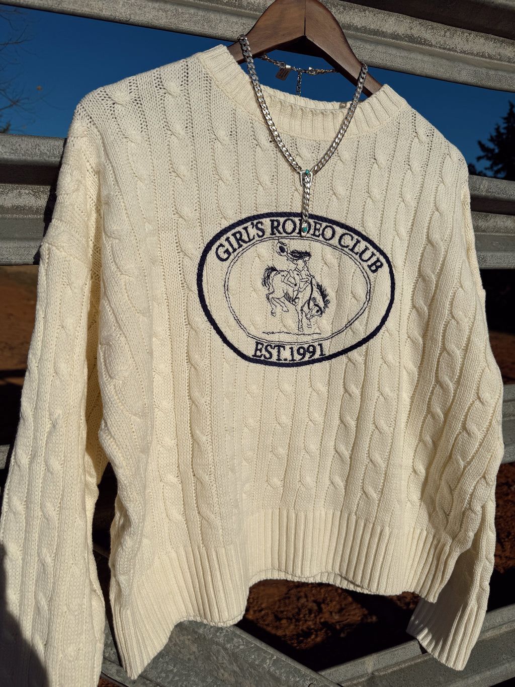 The Cable Knit Rodeo Top