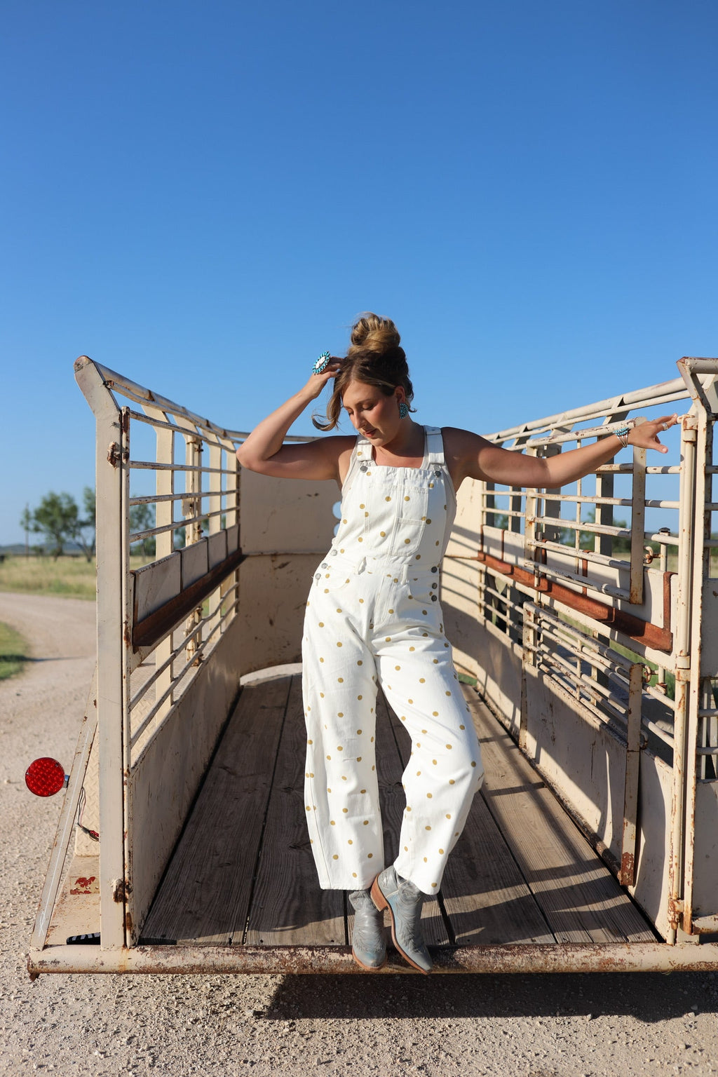 The Polka Dot Overalls