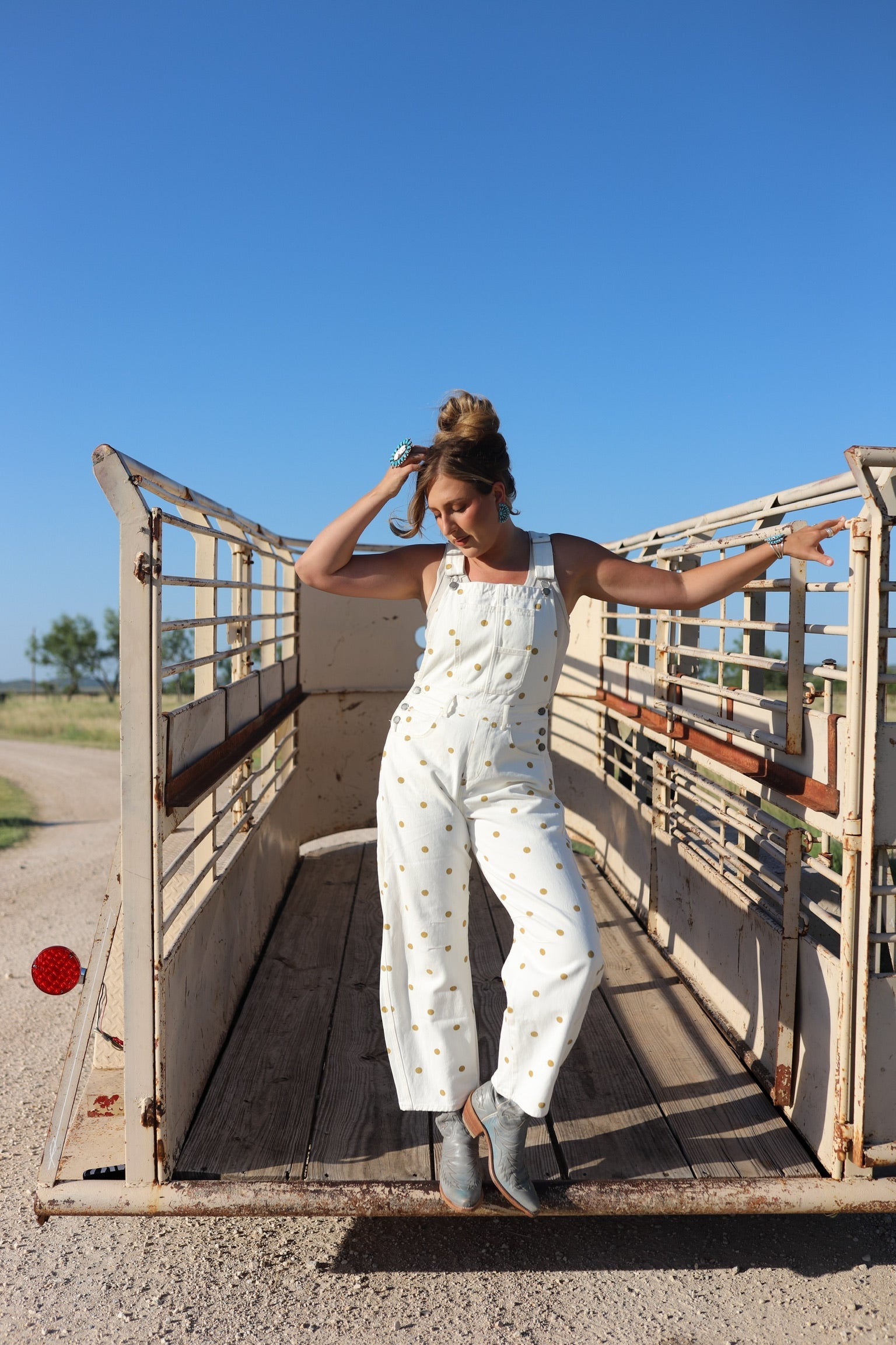 The Polka Dot Overalls